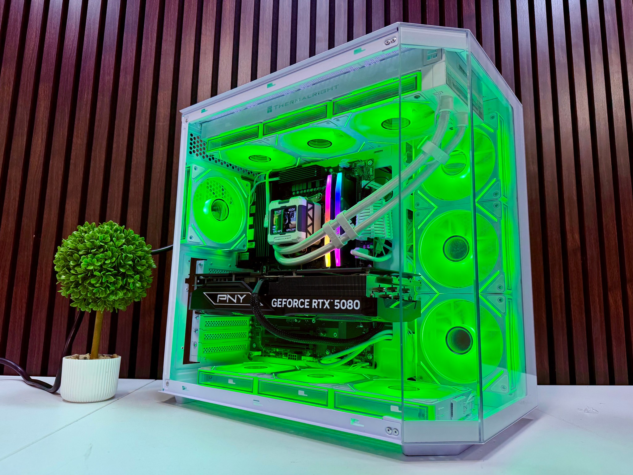 RTX 5080| Ryzen 9800X3D | 64GB DDR5 | 4TB M.2 | 1000W Gold PSU | ARGB Fans | Windows 11