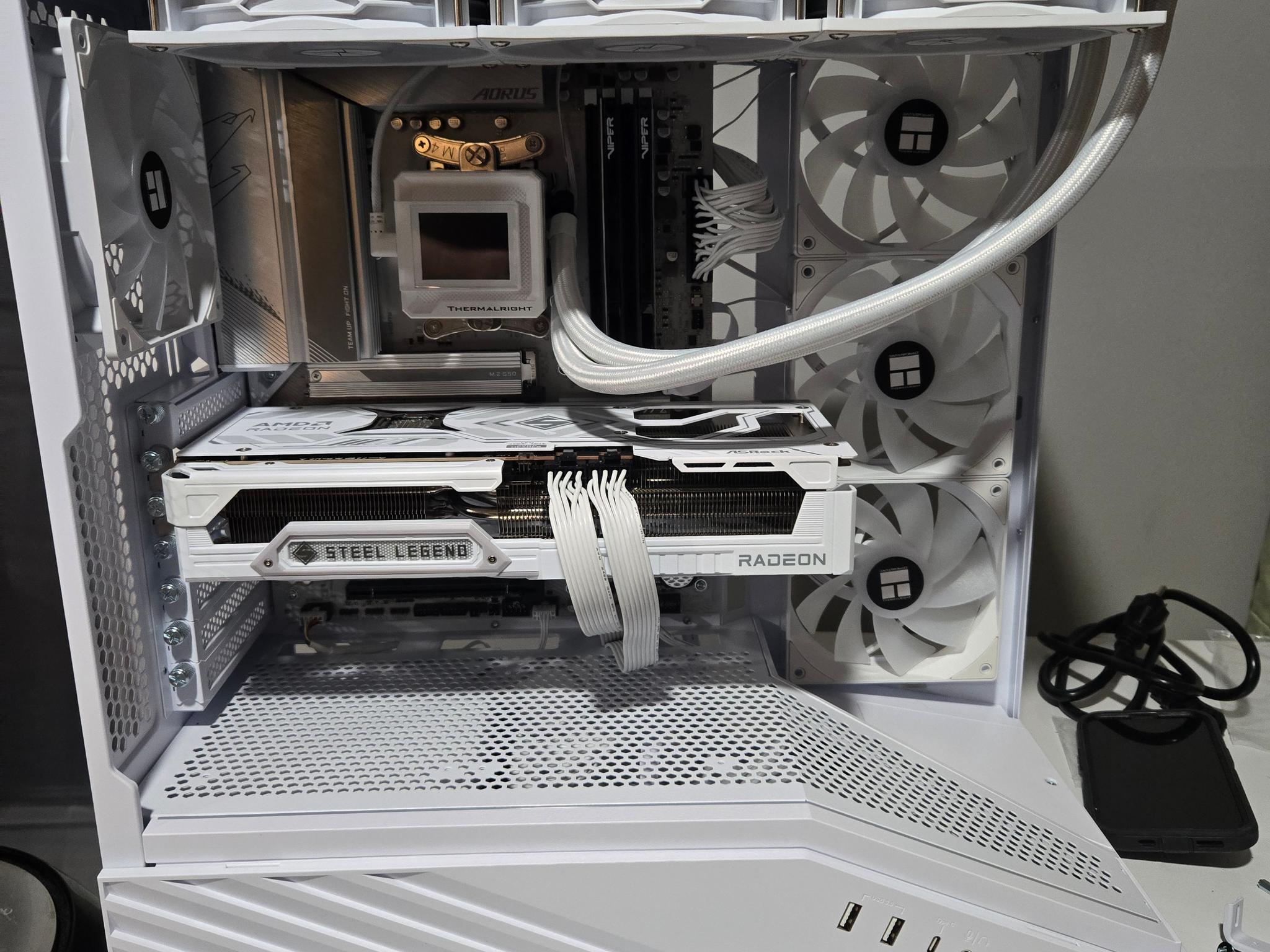 🔥 Custom White Gaming PC – High-End Build – New! 🔥