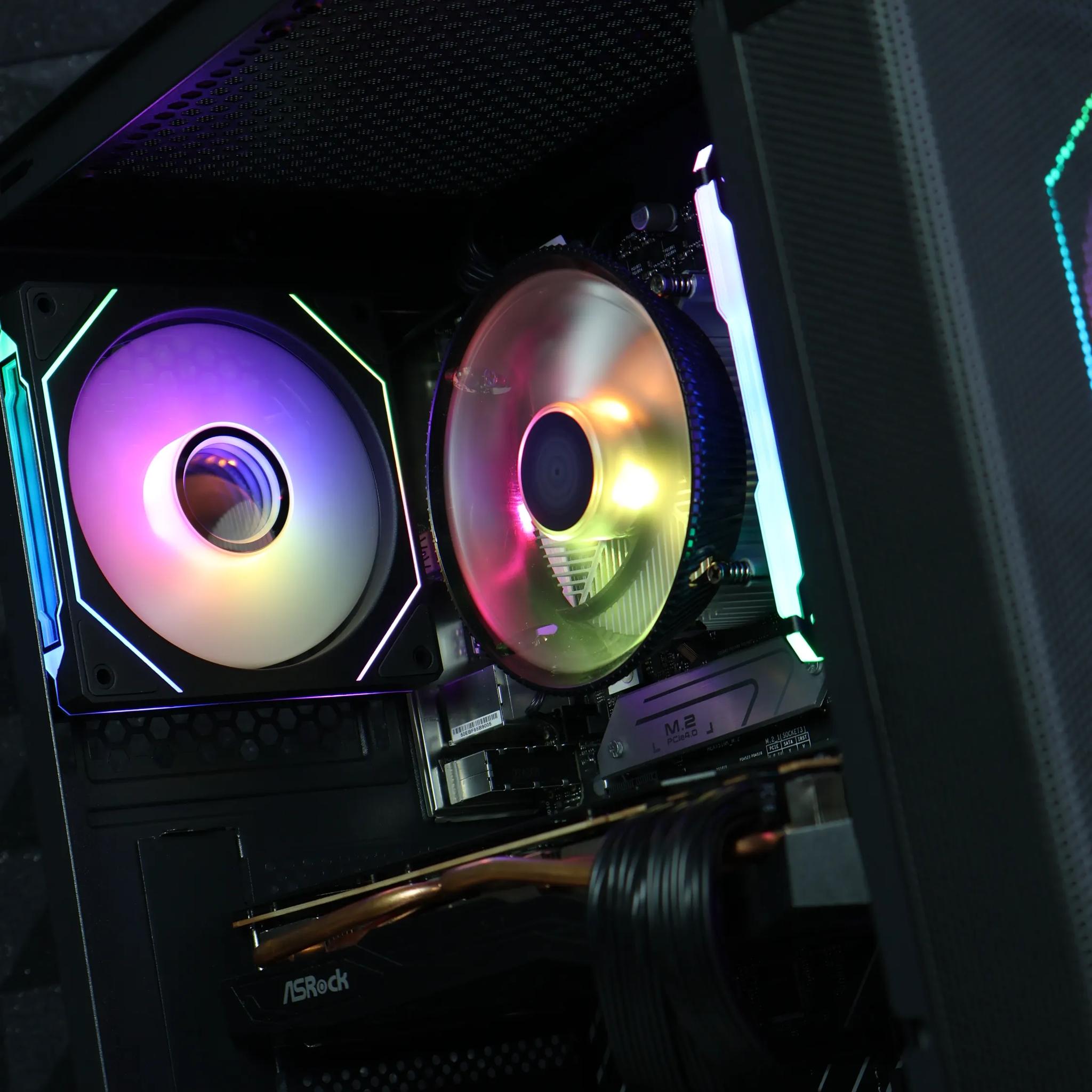 ⚫ Intel Core i5 12400F/RX 6700XT Gaming/Streaming PC ⚫