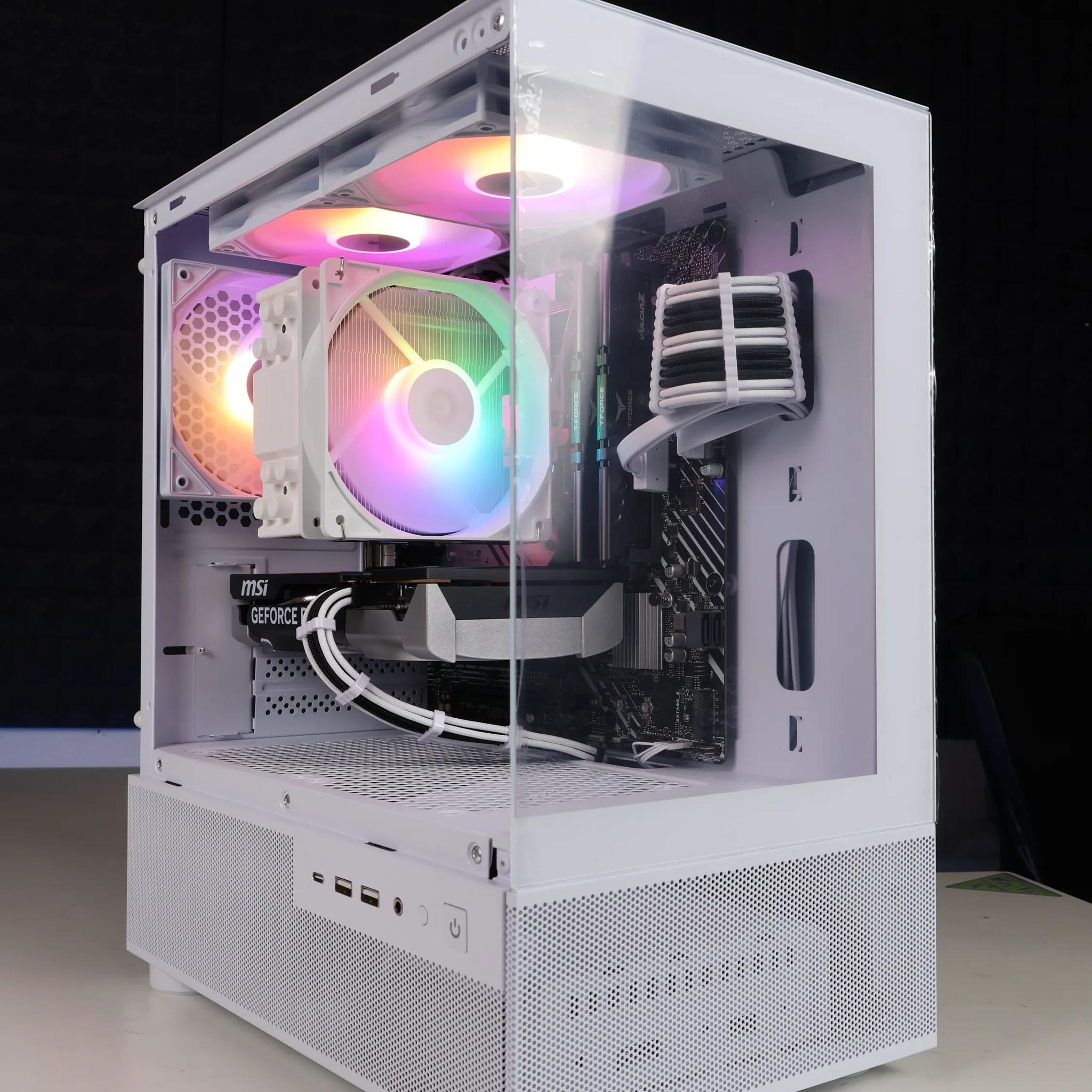⚪️ Intel Core i7 12700K/RTX 5060 Gaming PC ⚪️