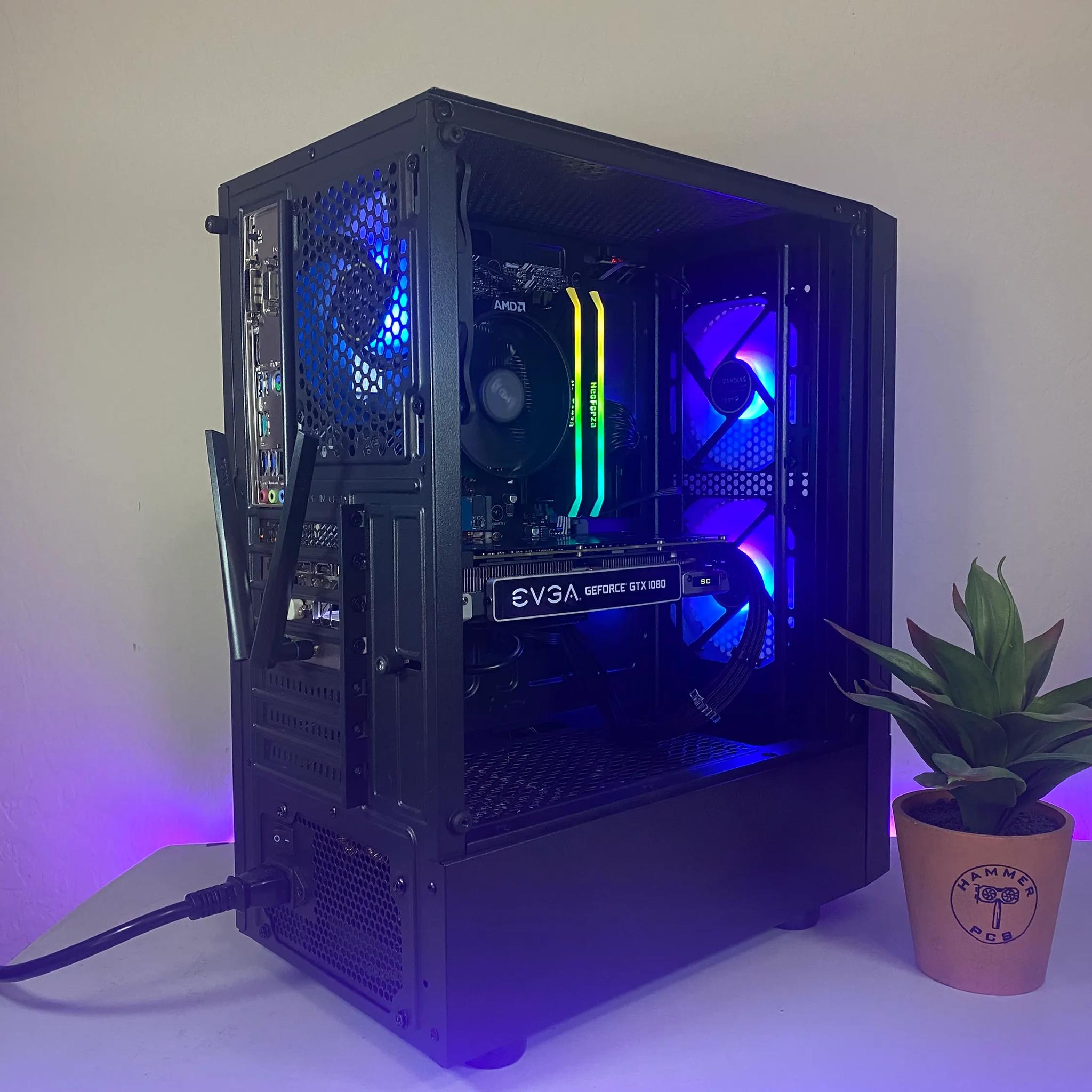 ⚙️ Performance Gaming Computer ⚙️ | Ryzen 5, GTX 1080, 16gb RAM | Fortnite, GTA, Cyberpunk, and more