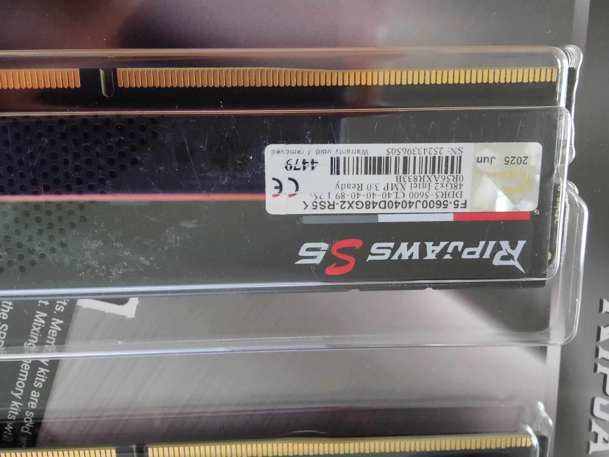 BNIB G. Skill Ripjaws s5 DDR5 96GB