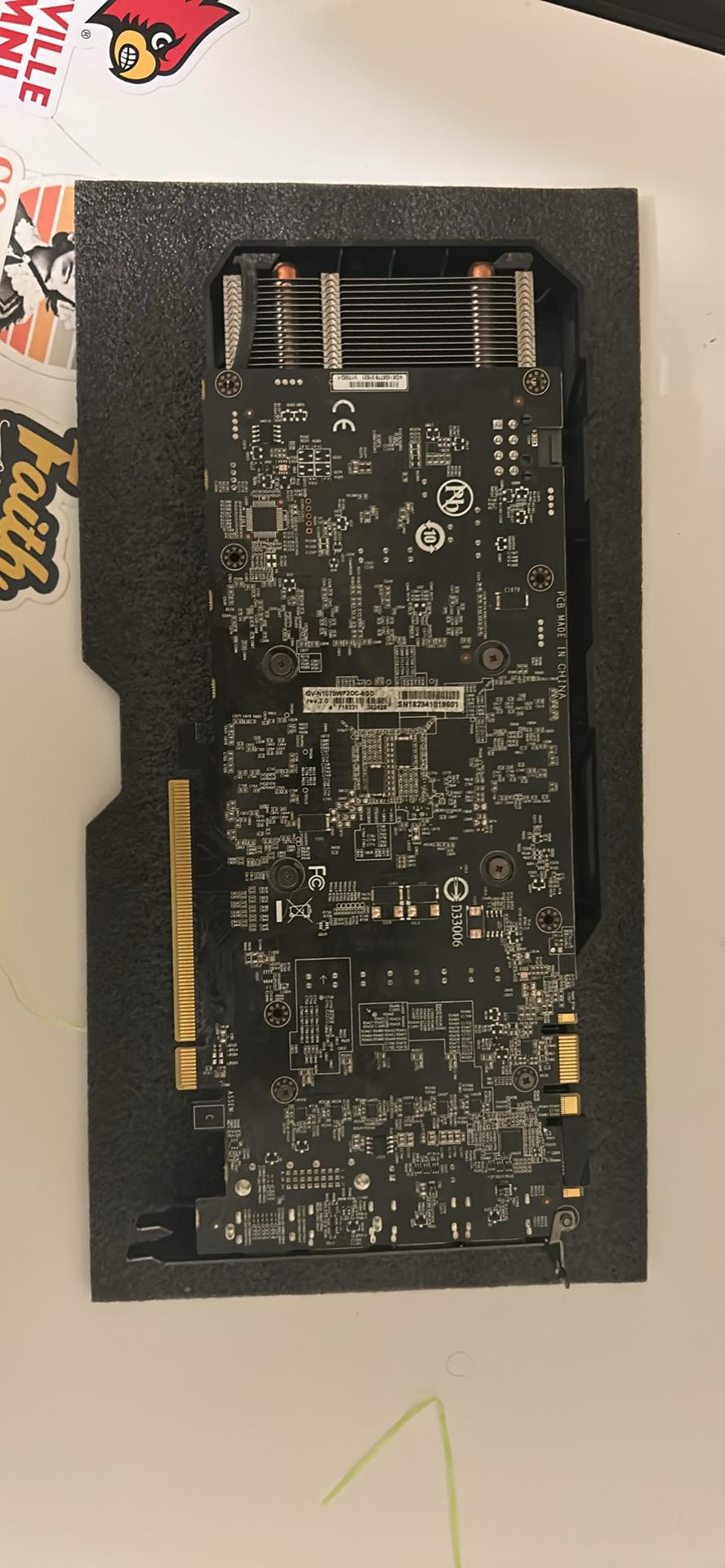 Gigabyte GTX 1070 Windforce OC 8GB
