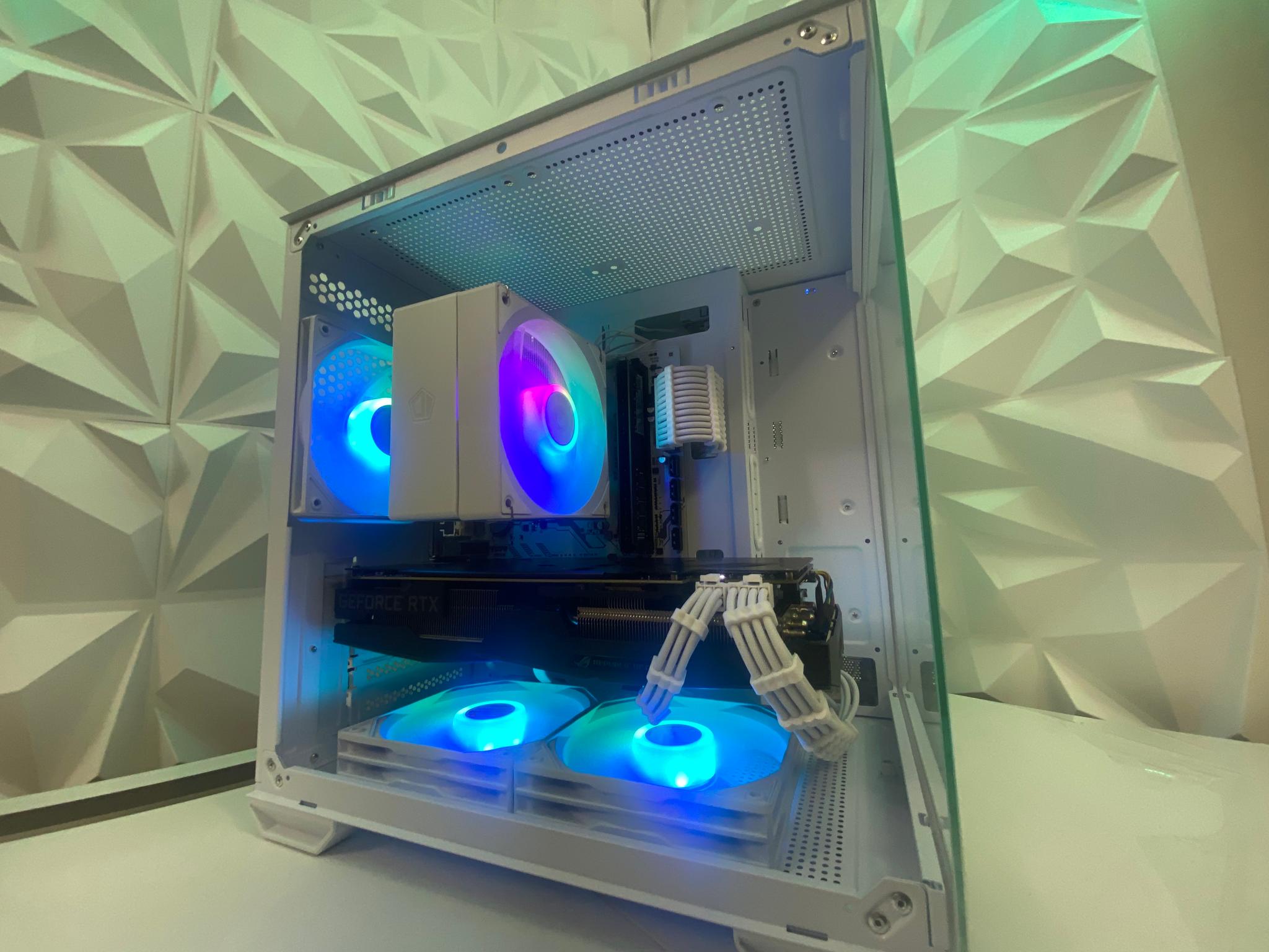 🎅🎅 White Elite Build – Ryzen 5 3500X + RTX 2060 Super 8GB | 1080p/1440p High FPS Ready