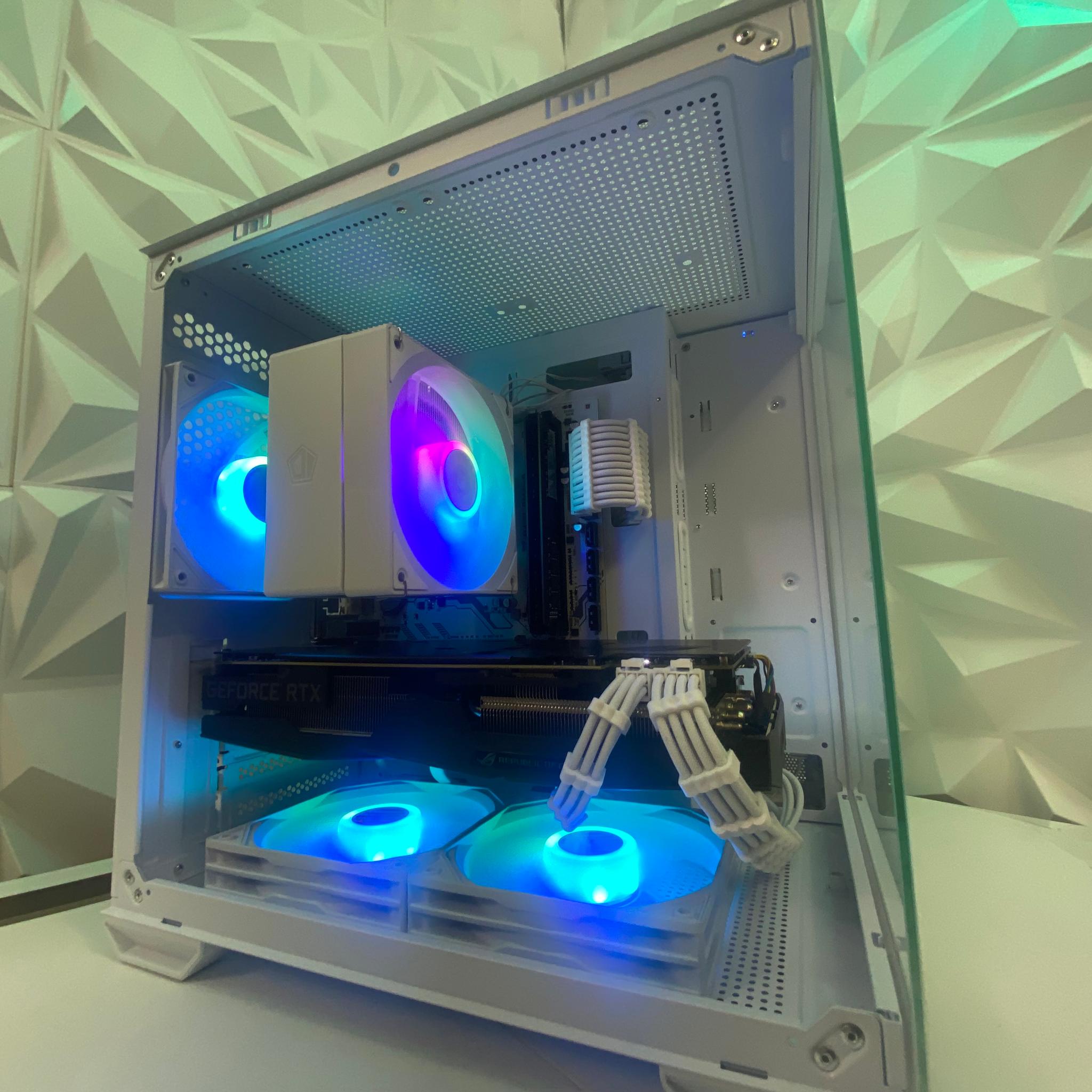 🎅🎅 White Elite Build – Ryzen 5 3500X + RTX 2060 Super 8GB | 1080p/1440p High FPS Ready