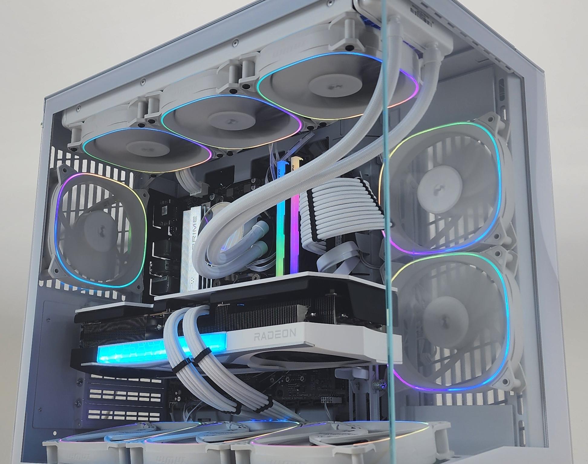 Gaming PC Ryzen 7 7700 32GB RAM 1TB SSD RX 9070 XT 16GB Windows 11 Computer