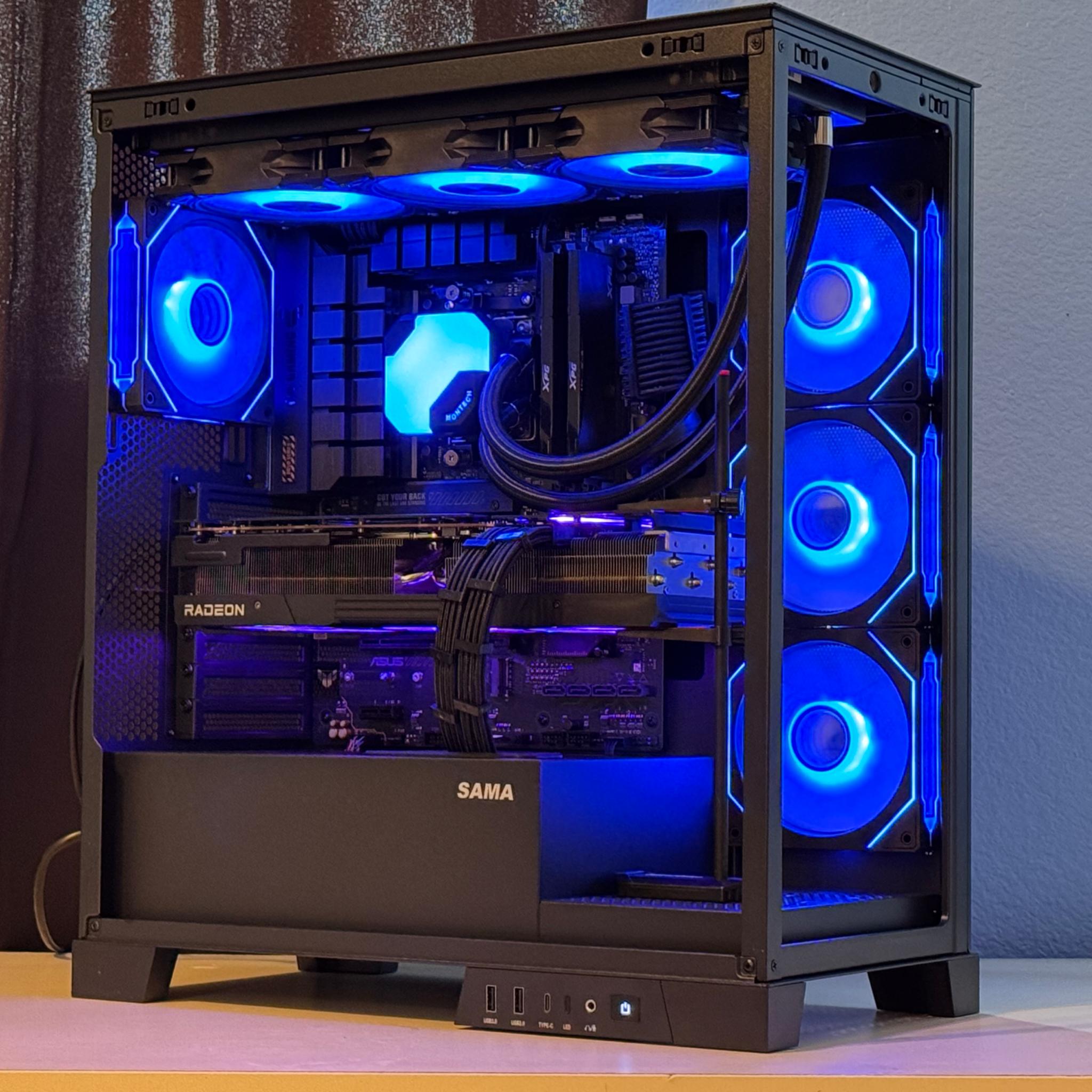 🚀FASTEST AMD Gaming PC🚀 Ryzen 7 9800X3D | AMD RX 7900XTX | 32GB DDR5 | 2TB nVME SSD | Win11 + Wifi