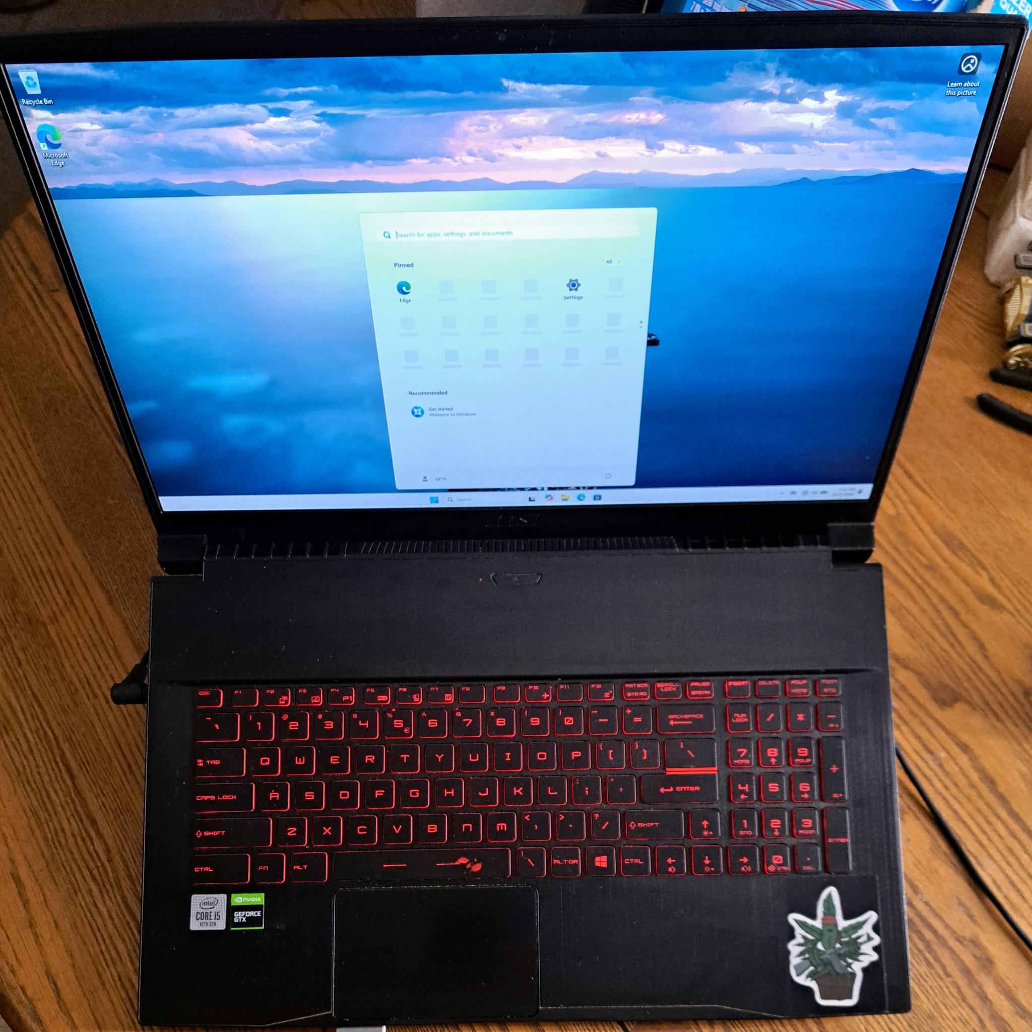 MSI GF75 Thin - i5-10300H, GTX 1650Ti 16GB RAM, 512GB NVMe - EXCELLENT CONDITION!