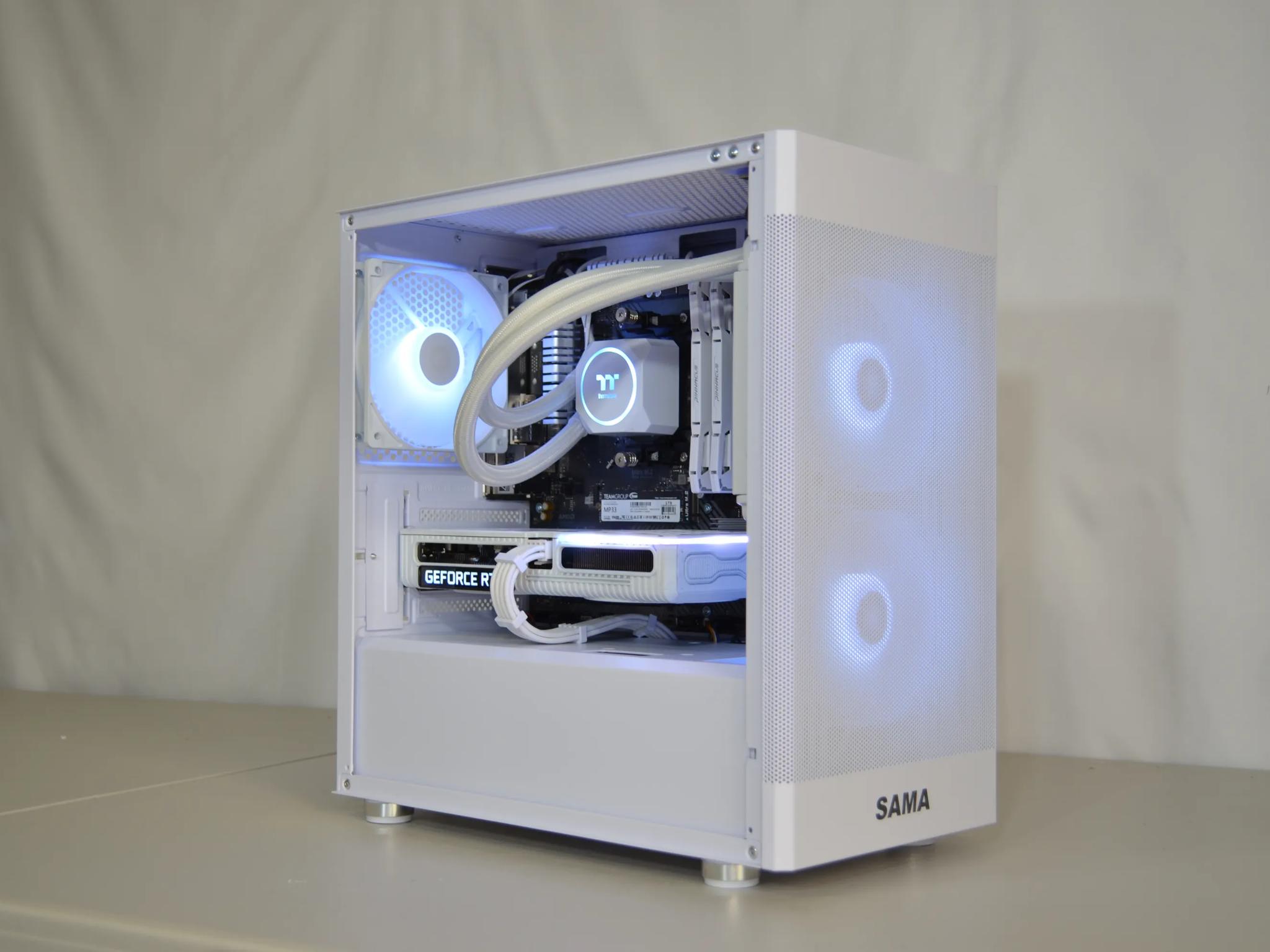 ⚪White Out V3⚪ - RTX 3060ti | Ryzen 5 5500| 1tb NVMe | Windows 11 FULLY Activated