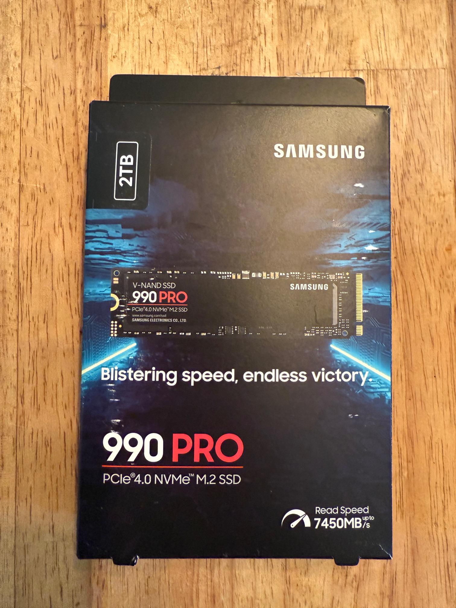 Samsung - 990 PRO 2TB Internal SSD PCle Gen 4x4 NVMe
