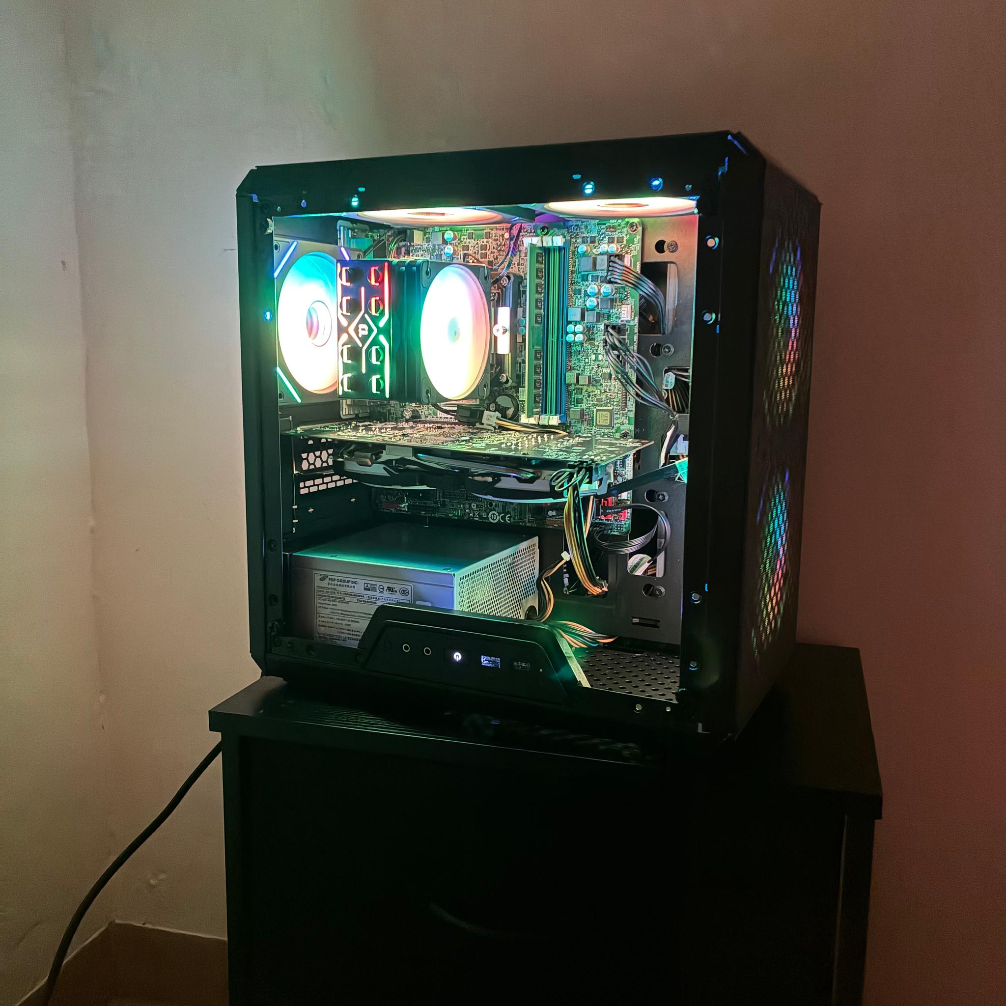 Low Cost Gaming PC | RX 580 4GB | Xeon CPU| 16GB Ram | 512GB Storage | 400W PSU