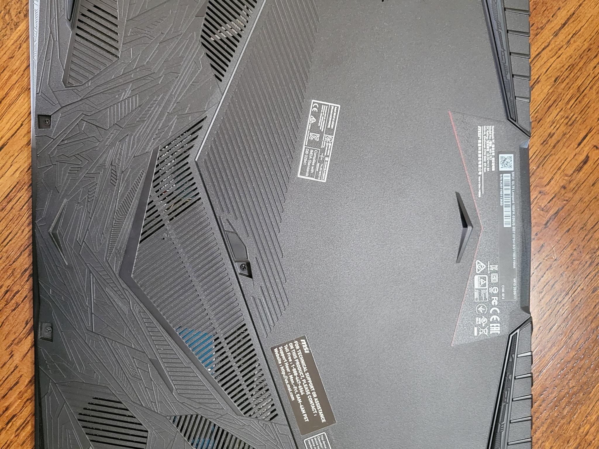 MSI GL75 Leopard