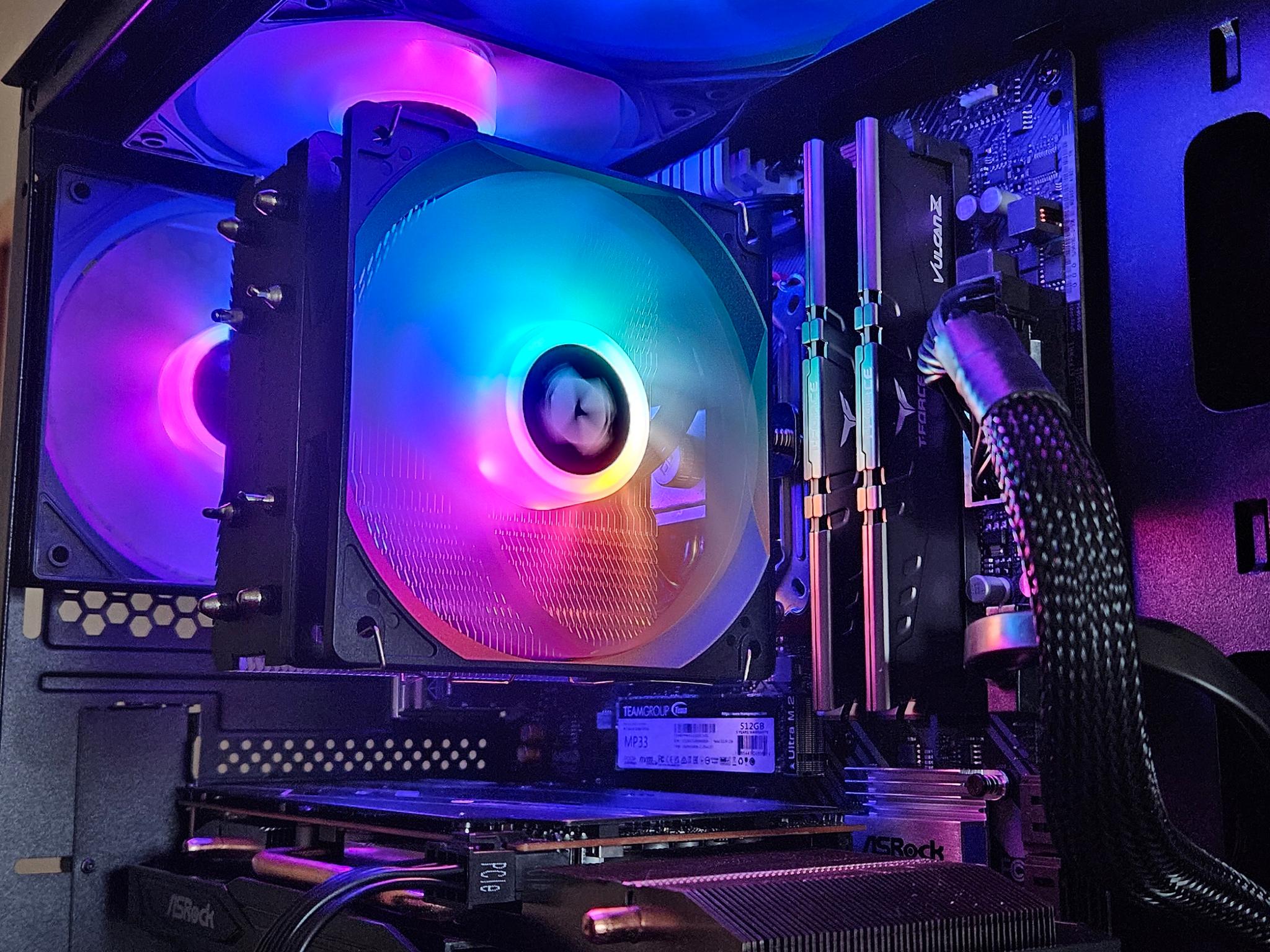 Mini Tower Ryzen Gaming PC | RX 7600 | Ryzen 5 5500 | 16GB RAM