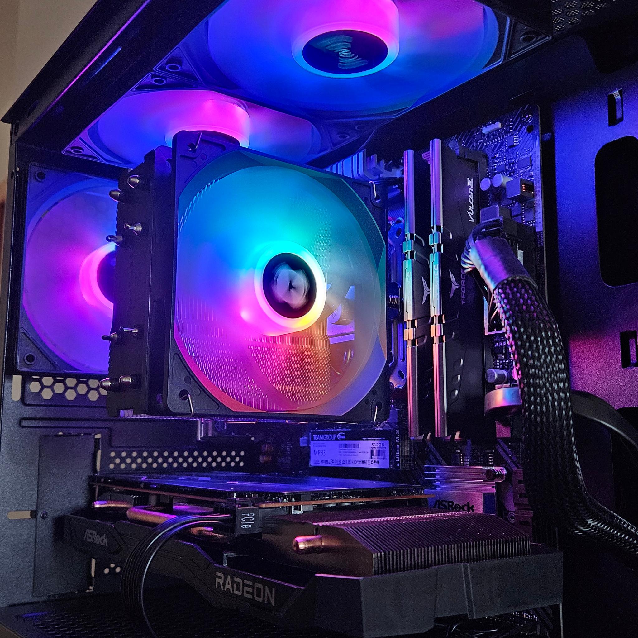 Mini Tower Ryzen Gaming PC | RX 7600 | Ryzen 5 5500 | 16GB RAM