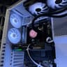 White Ocean – Ryzen 7 7700X / RX 9060XT  Gaming PC