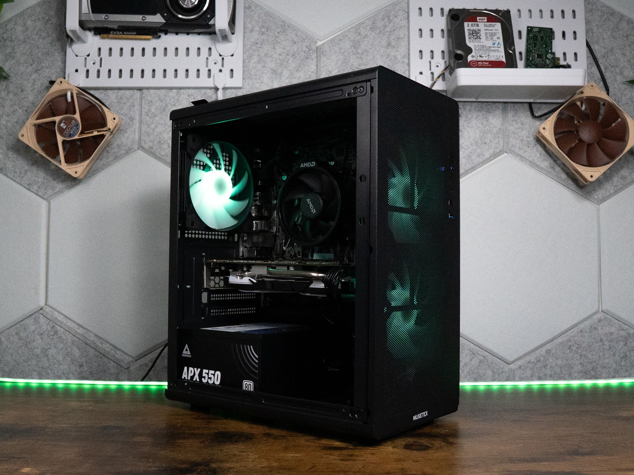 🍬🌠 BUDGET - FORTNITE Ready GAMING PC | RYZEN 5 1600 | MSI RX 570 OC | 16GB DDR4 RAM | 1TB SSD