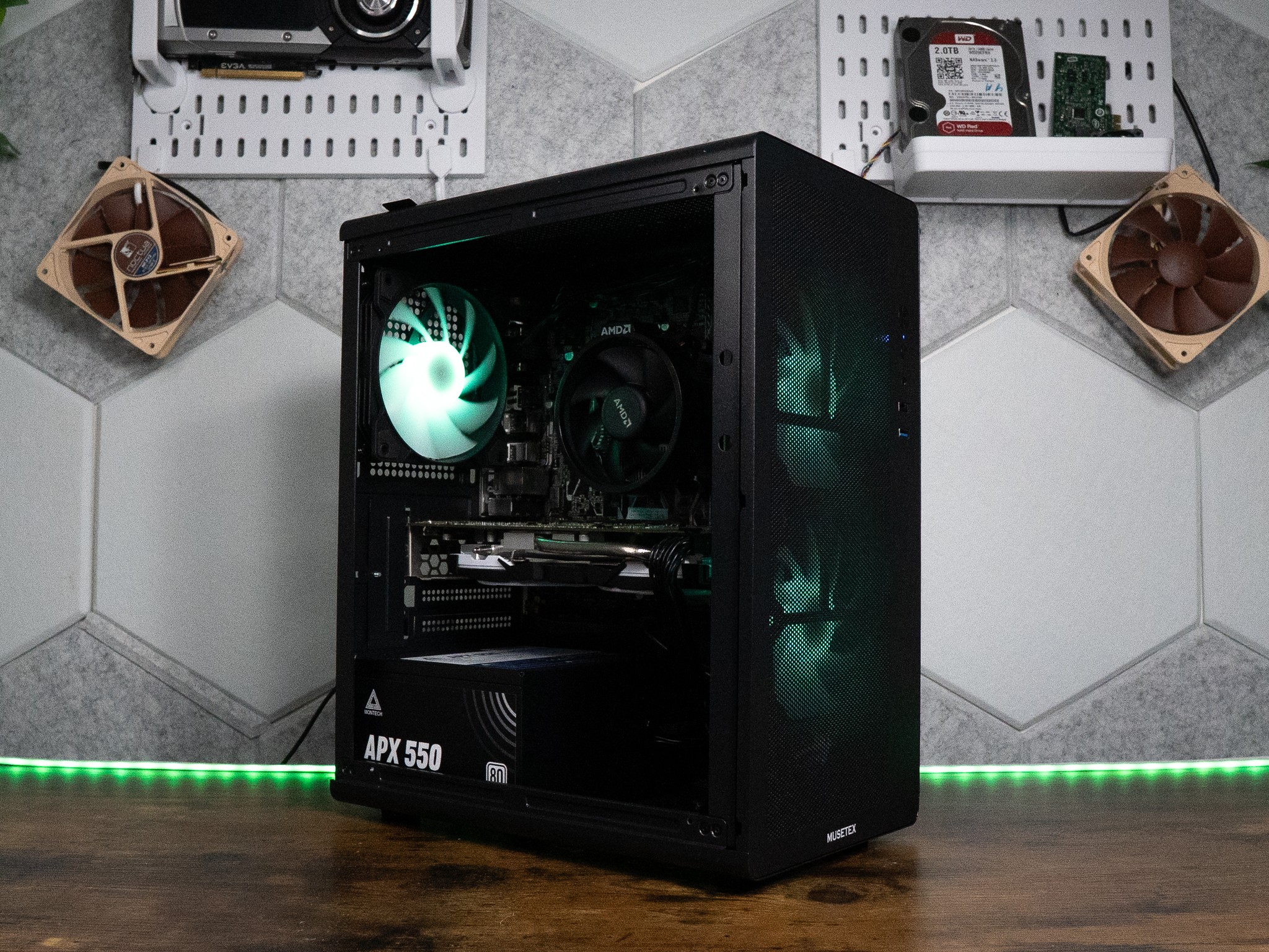 🍬🌠 BUDGET - FORTNITE Ready GAMING PC | RYZEN 5 1600 | MSI RX 570 OC | 16GB DDR4 RAM | 1TB SSD