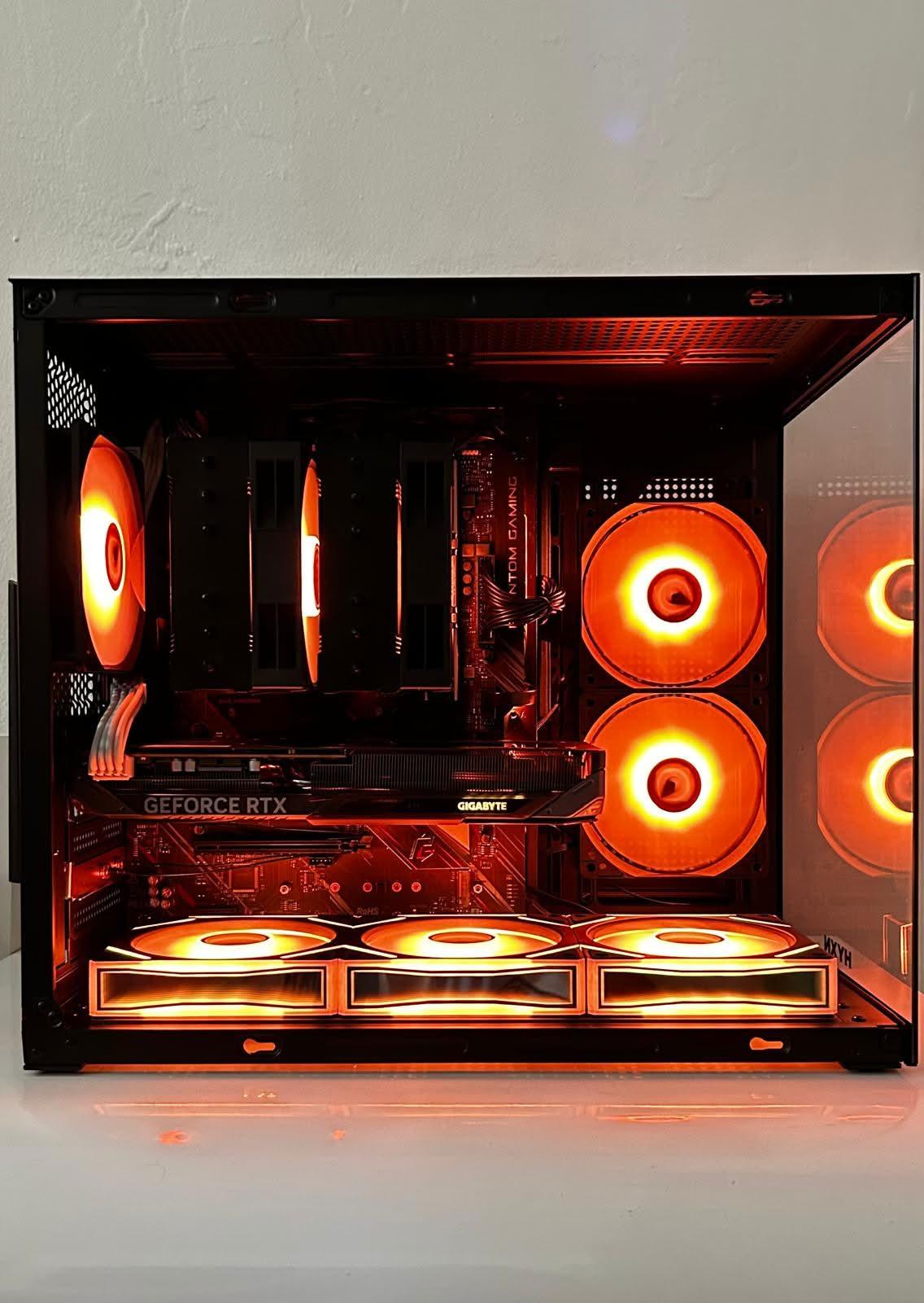 Gaming PC - RTX 5060, I5-9400F, 16GB DDR4, WIFI, BLUETOOTH, ARGB, BLACK, 1TB NVME SSD.