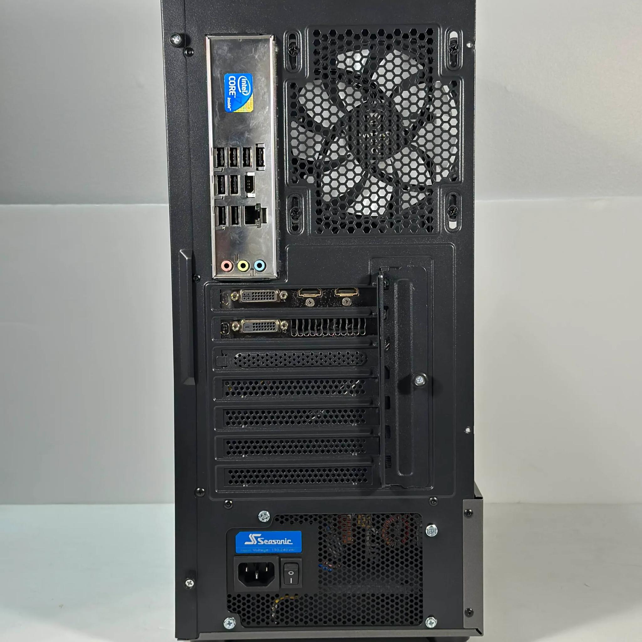 Intel i7 Quad Core | GTX 750Ti 2GB | 8GB RAM | 480GB SSD | WIFI | Ultra Budget Gaming PC