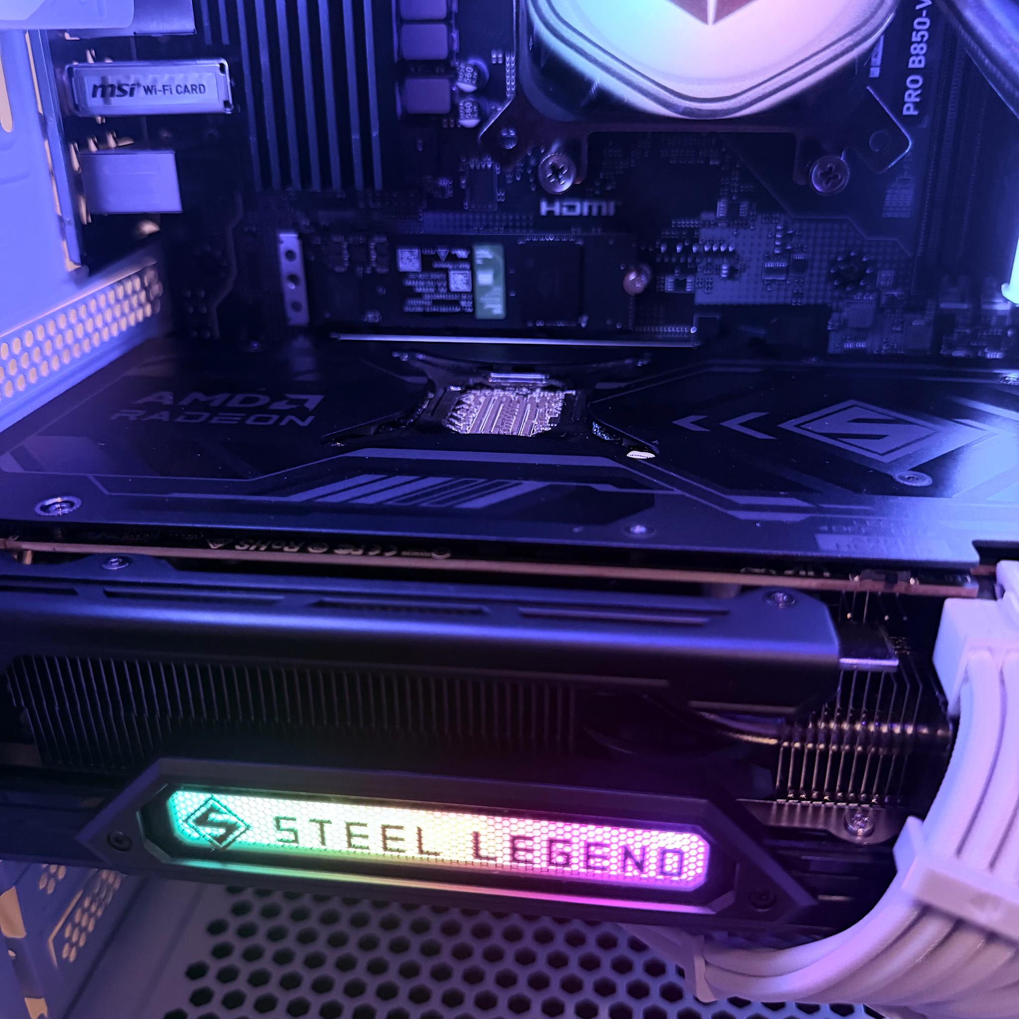 ❄️"Artic Pulse"❄️| 1440p/4k Gaming | 9070 XT 16gb| R7 7800x3D | 32GB DDR5 | 2tb SSD | WiFi