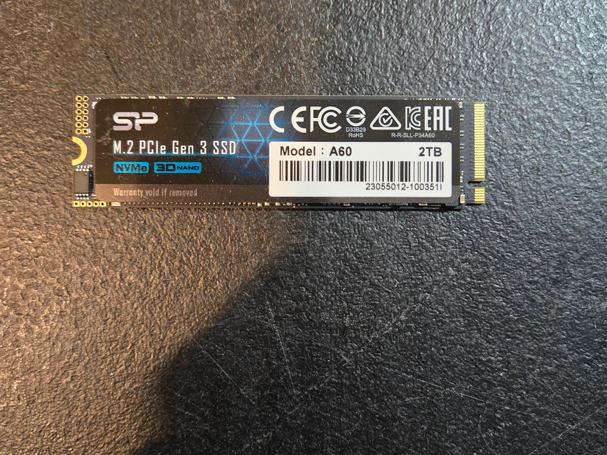 Scilicon Power 2TB NVME Pcie 3.0 SSD