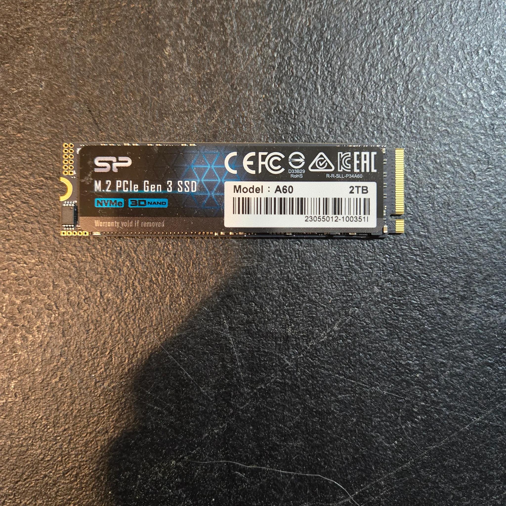 Scilicon Power 2TB NVME Pcie 3.0 SSD
