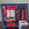 Captain America Gaming PC AMD Ryzen 12 threads NVIDIA 5060 16GB DDR5 RAM 1TB SSD