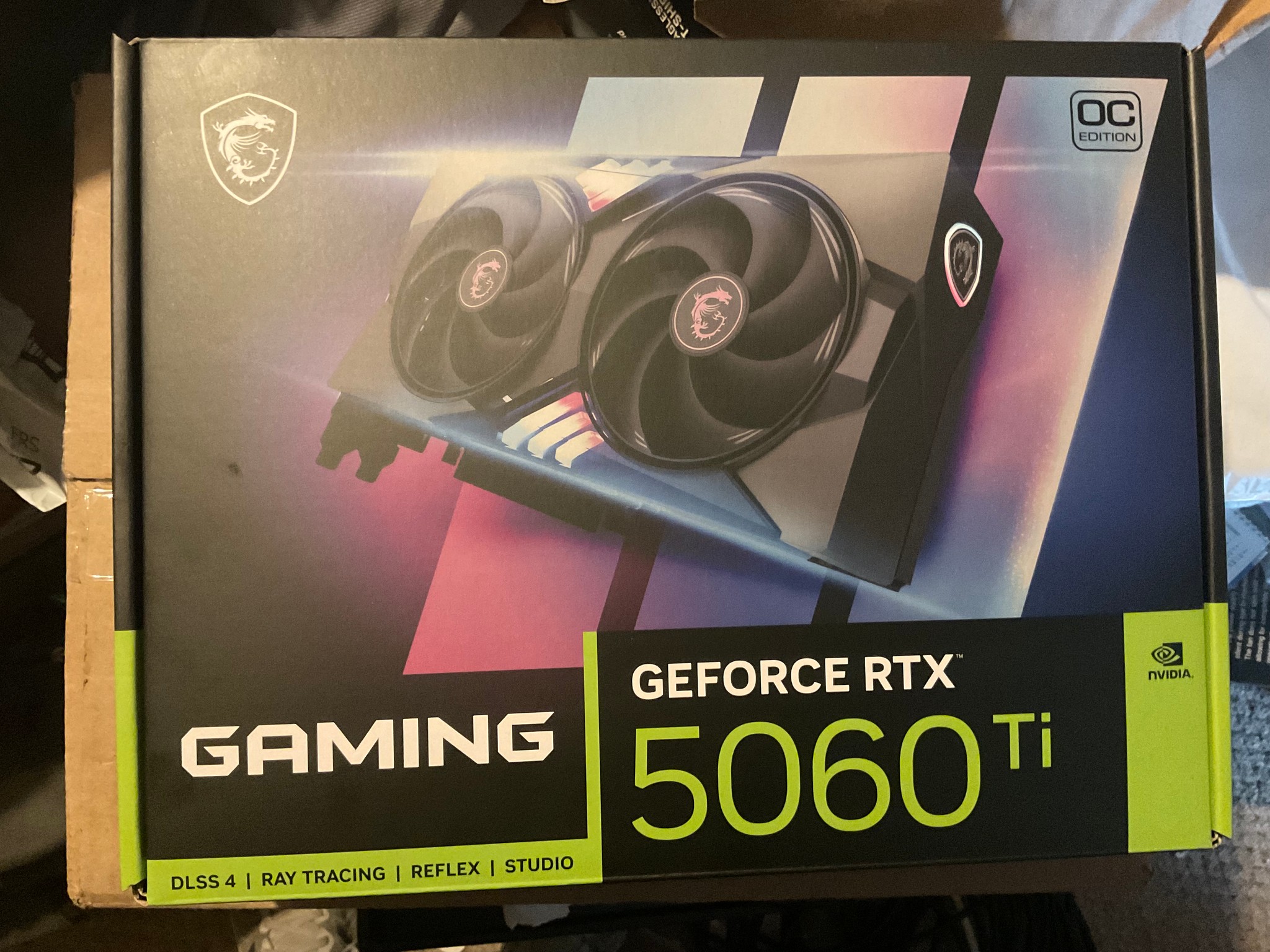 MSI GeForce RTX 5060 Ti 16GB Gaming OC