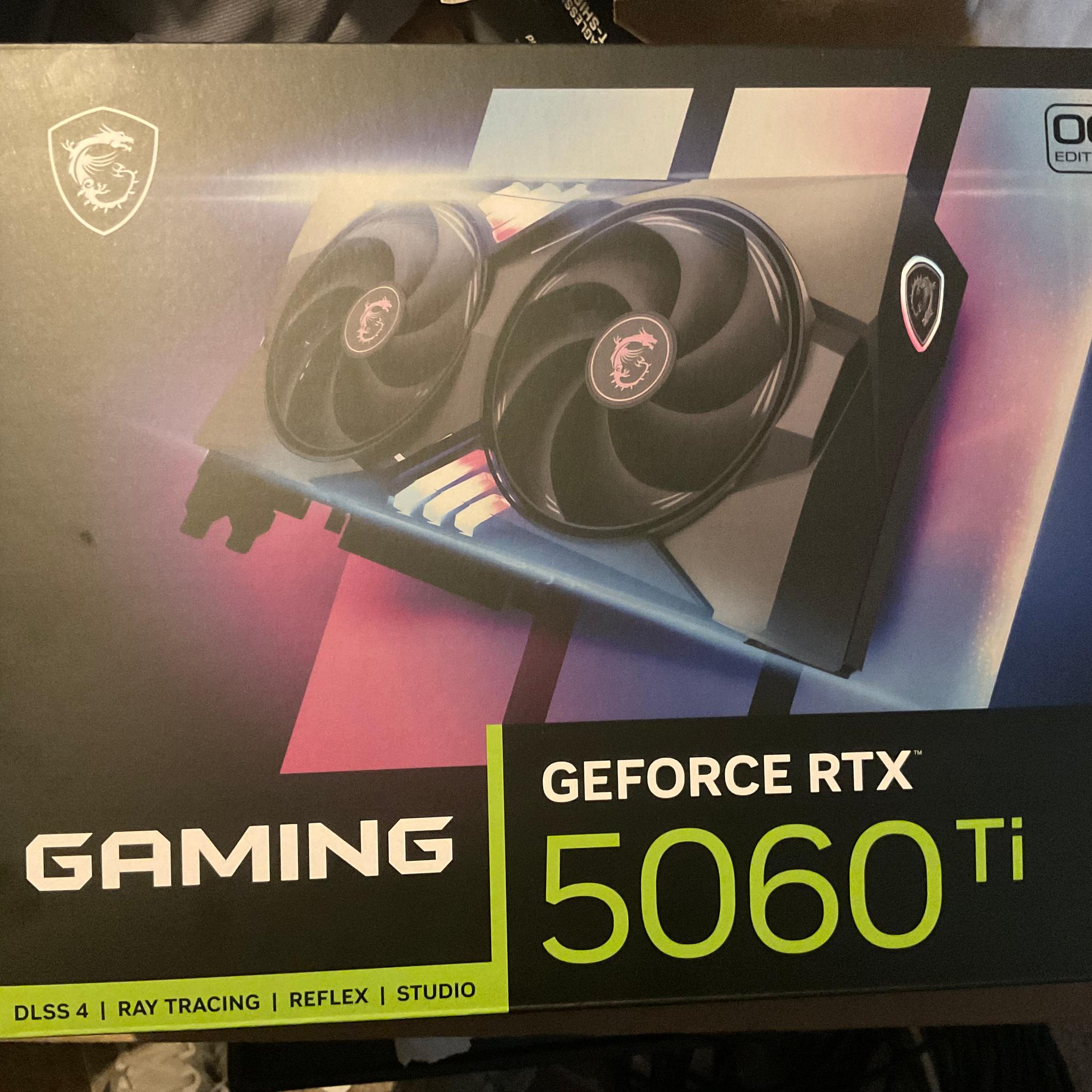 MSI GeForce RTX 5060 Ti 16GB Gaming OC