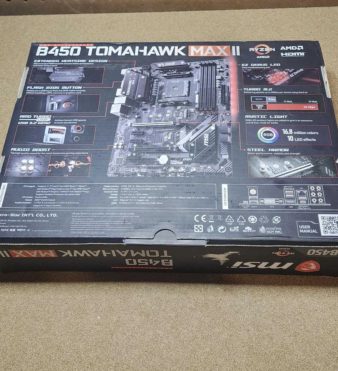 B450 Tomahawk Max