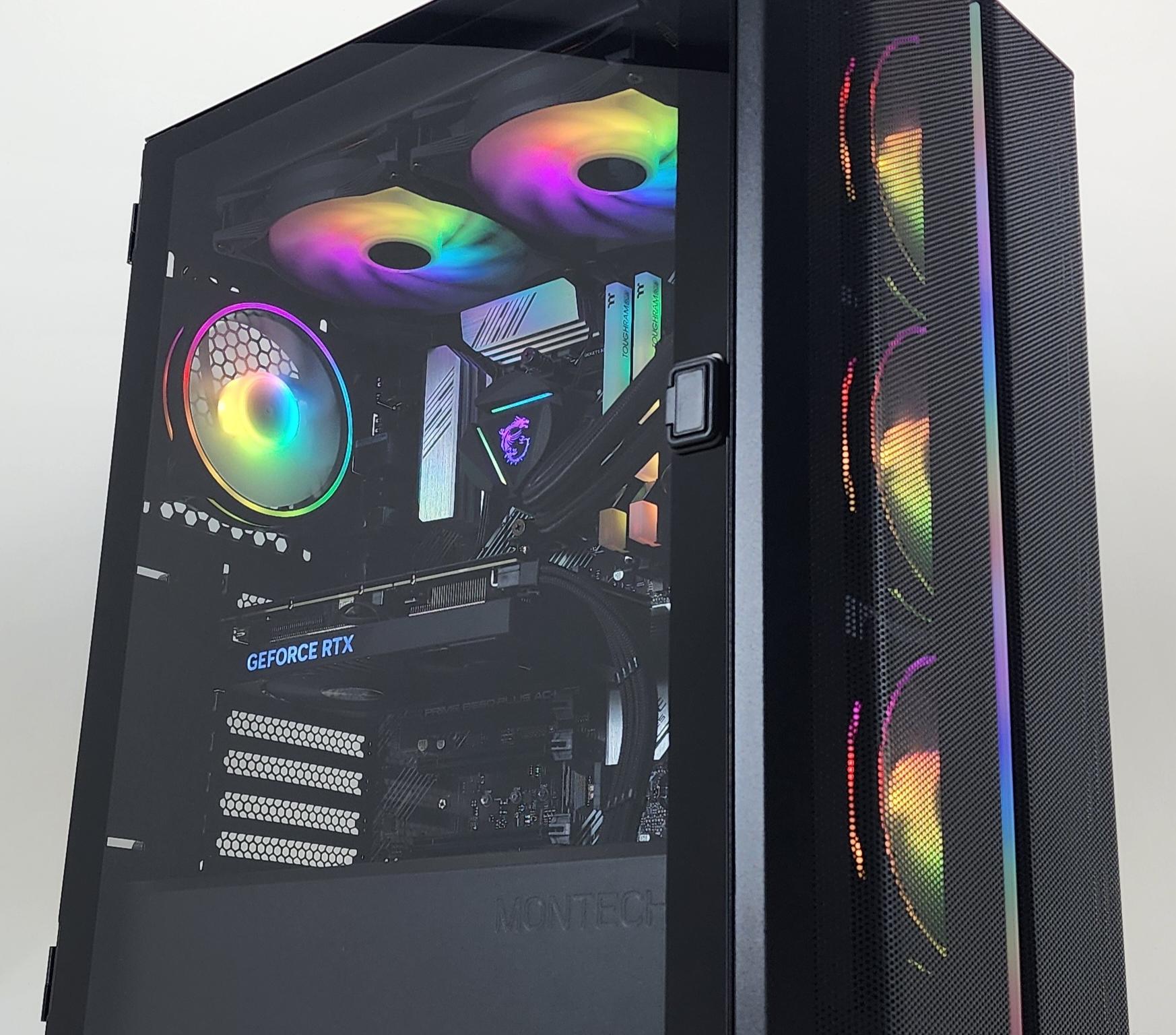 Gaming PC Ryzen 7 5700X3D 16GB RAM 1TB SSD RTX 4060 Ti 8GB Windows 11 PC