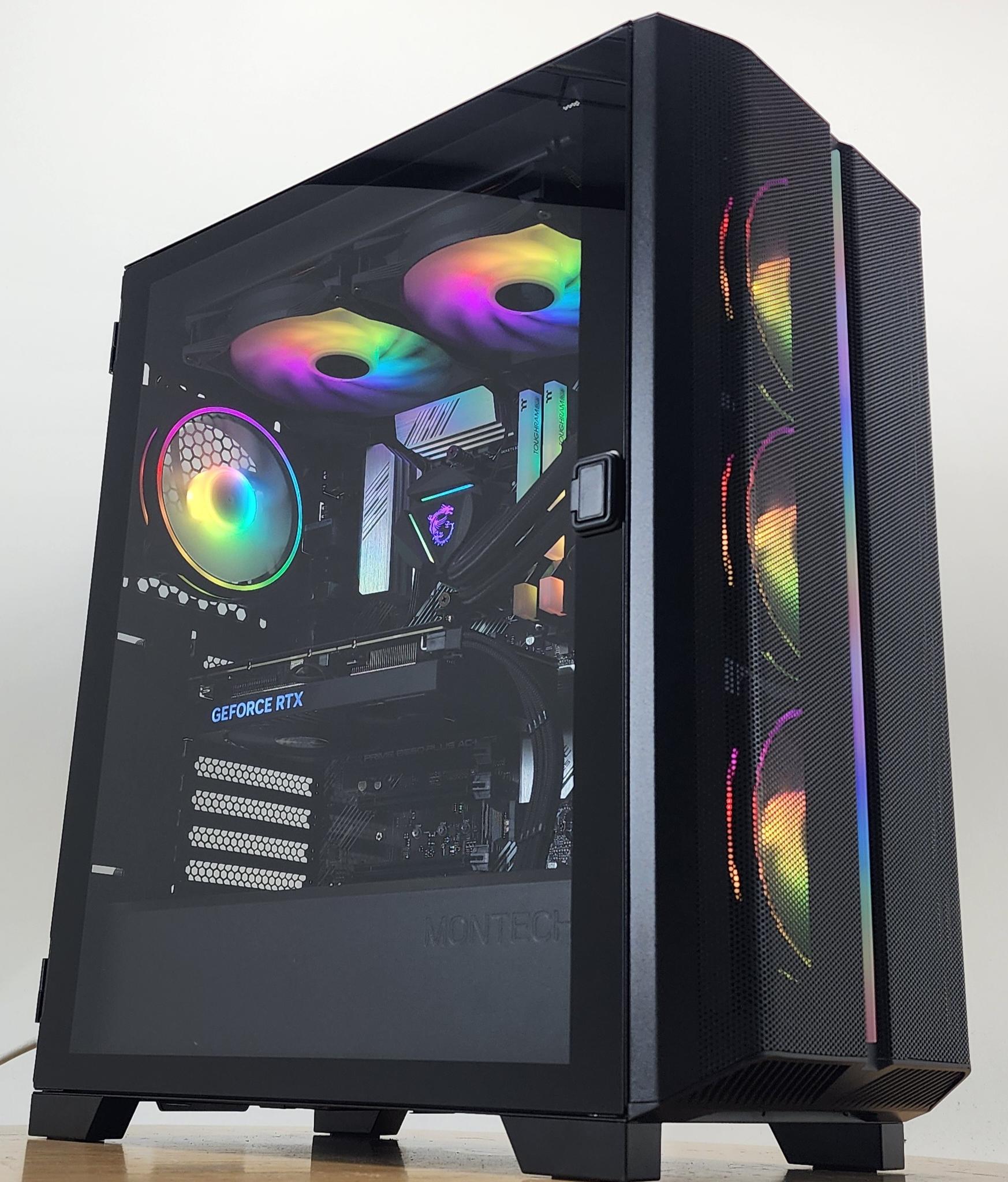 Gaming PC Ryzen 7 5700X3D 16GB RAM 1TB SSD RTX 4060 Ti 8GB Windows 11 PC