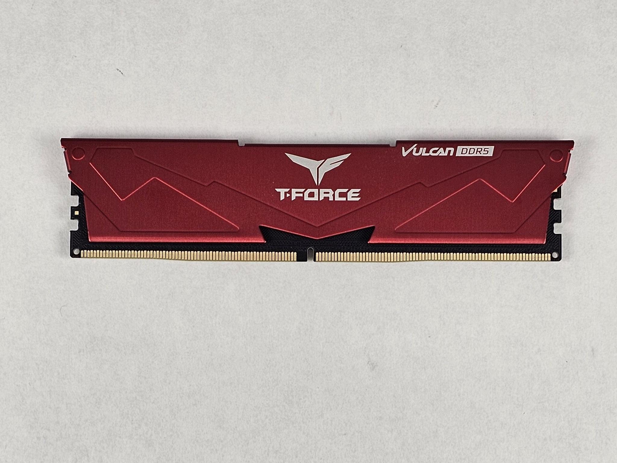 16GB DDR5 (1x16GB) CL38 6000MT/s TEAMGROUP T-Force Vulcan