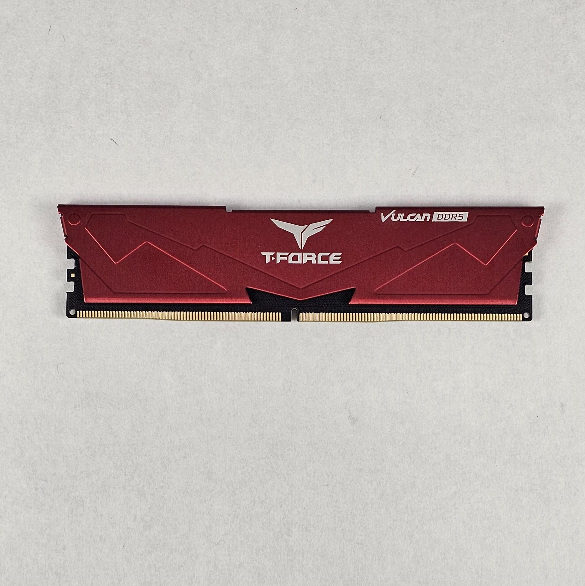 16GB DDR5 (1x16GB) CL38 6000MT/s TEAMGROUP T-Force Vulcan