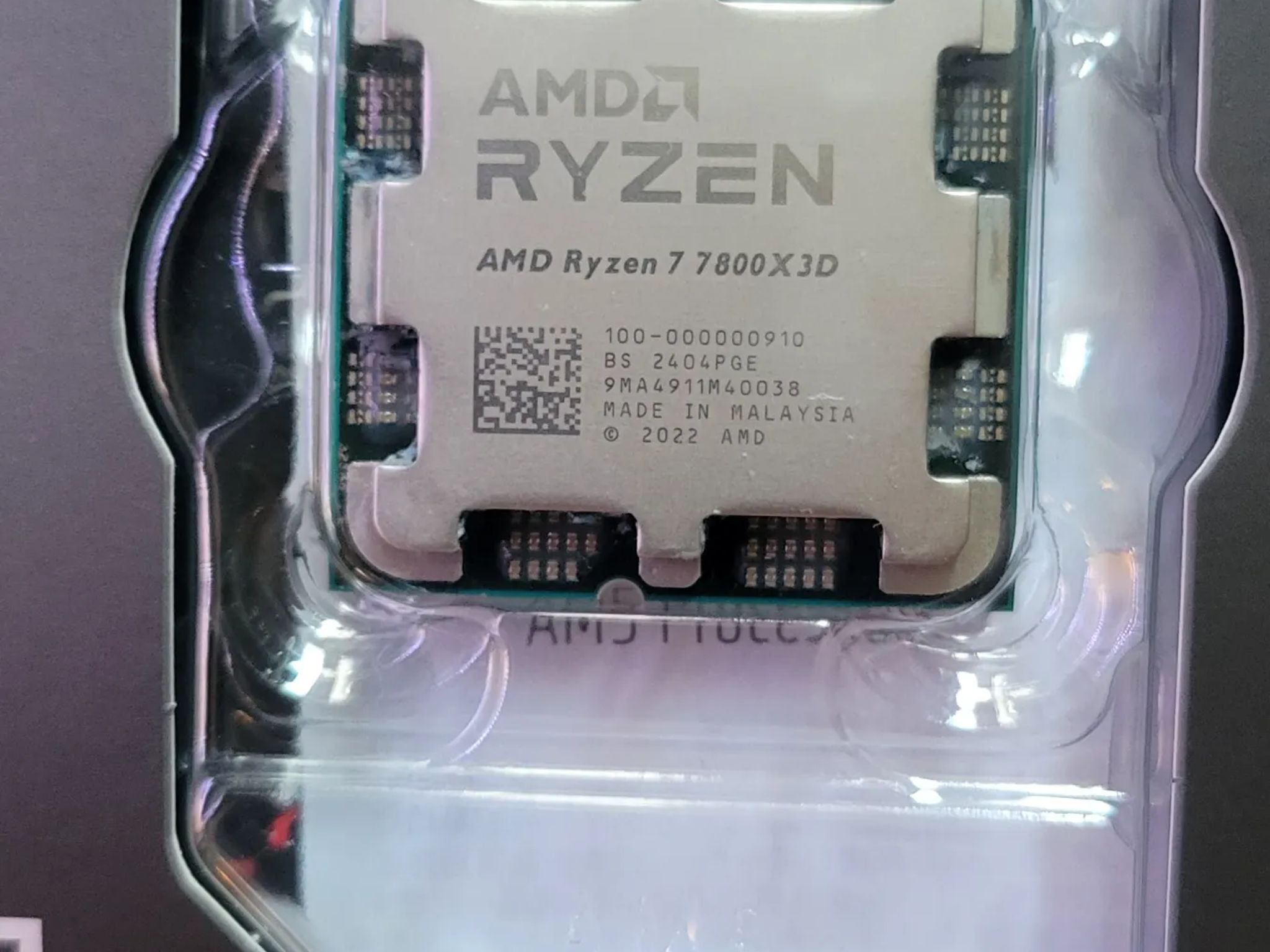 New-used 7800X3D