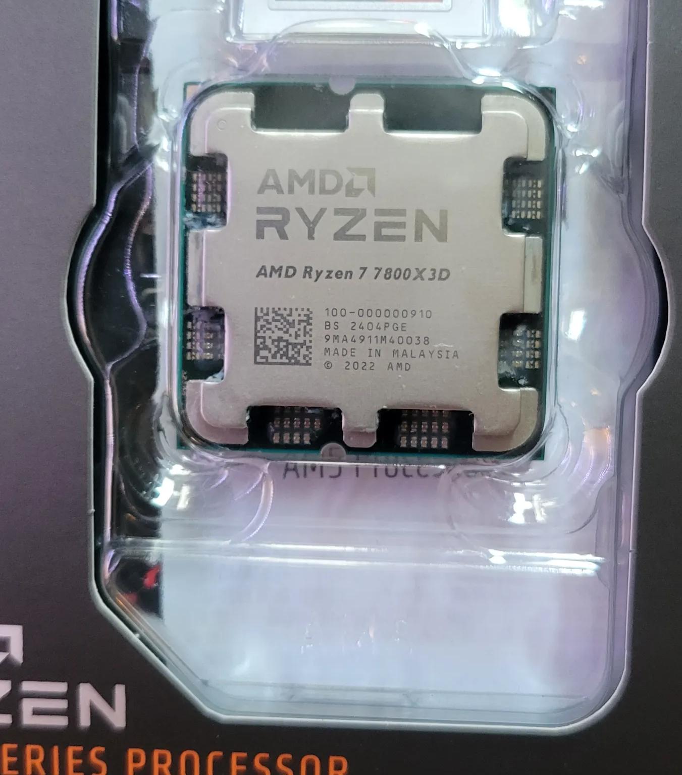 New-used 7800X3D