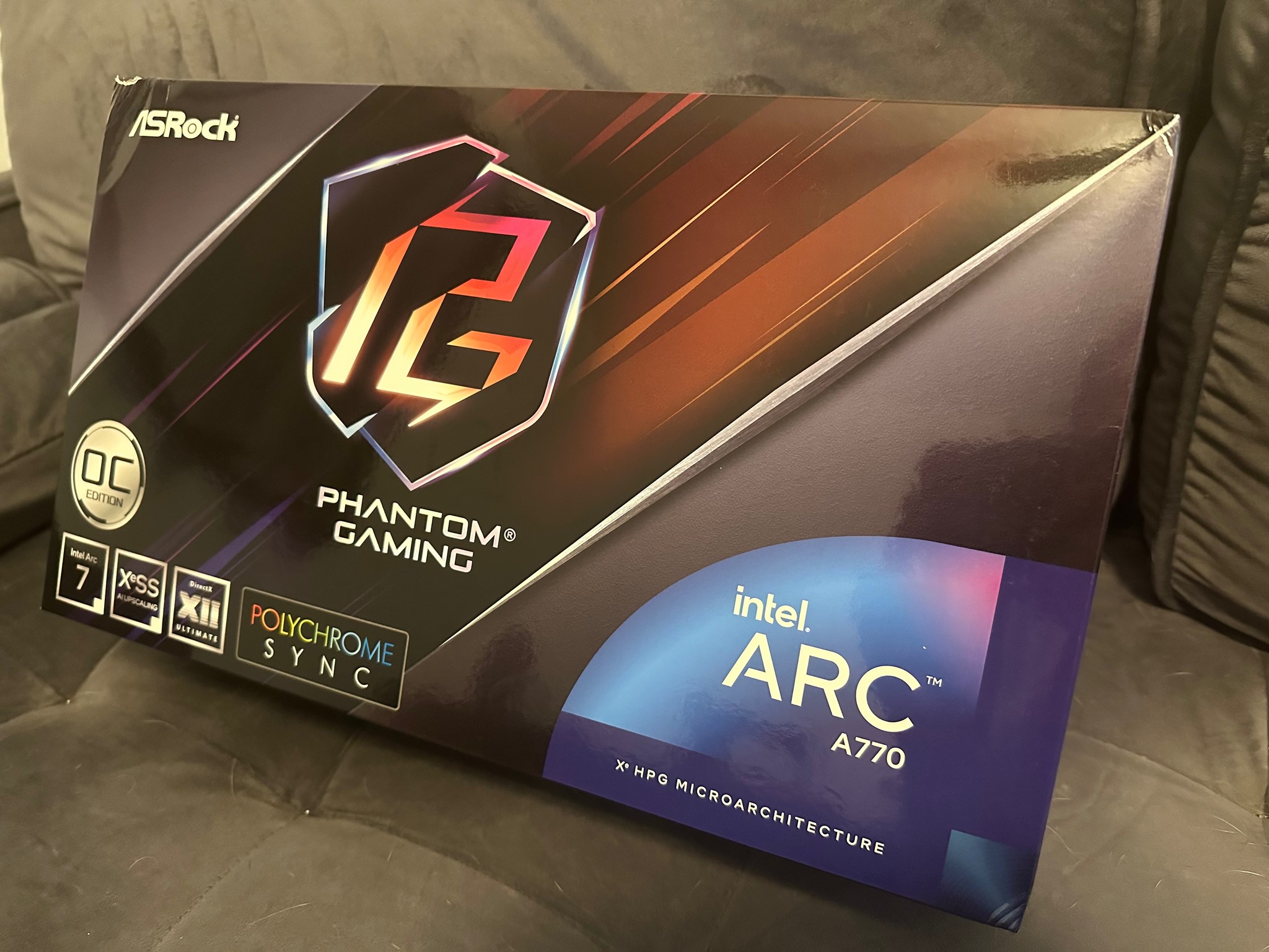 Asrock Phantom Gaming Arc A770 16GB - practically new