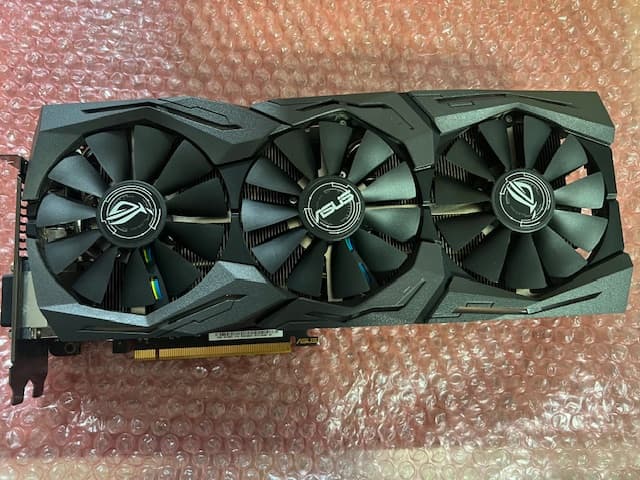 ASUS ROG STRIX GeForce GTX 1080 Ti Gaming Overclocked Triple-Fan 11GB GDDR5X PCIe Graphics Card