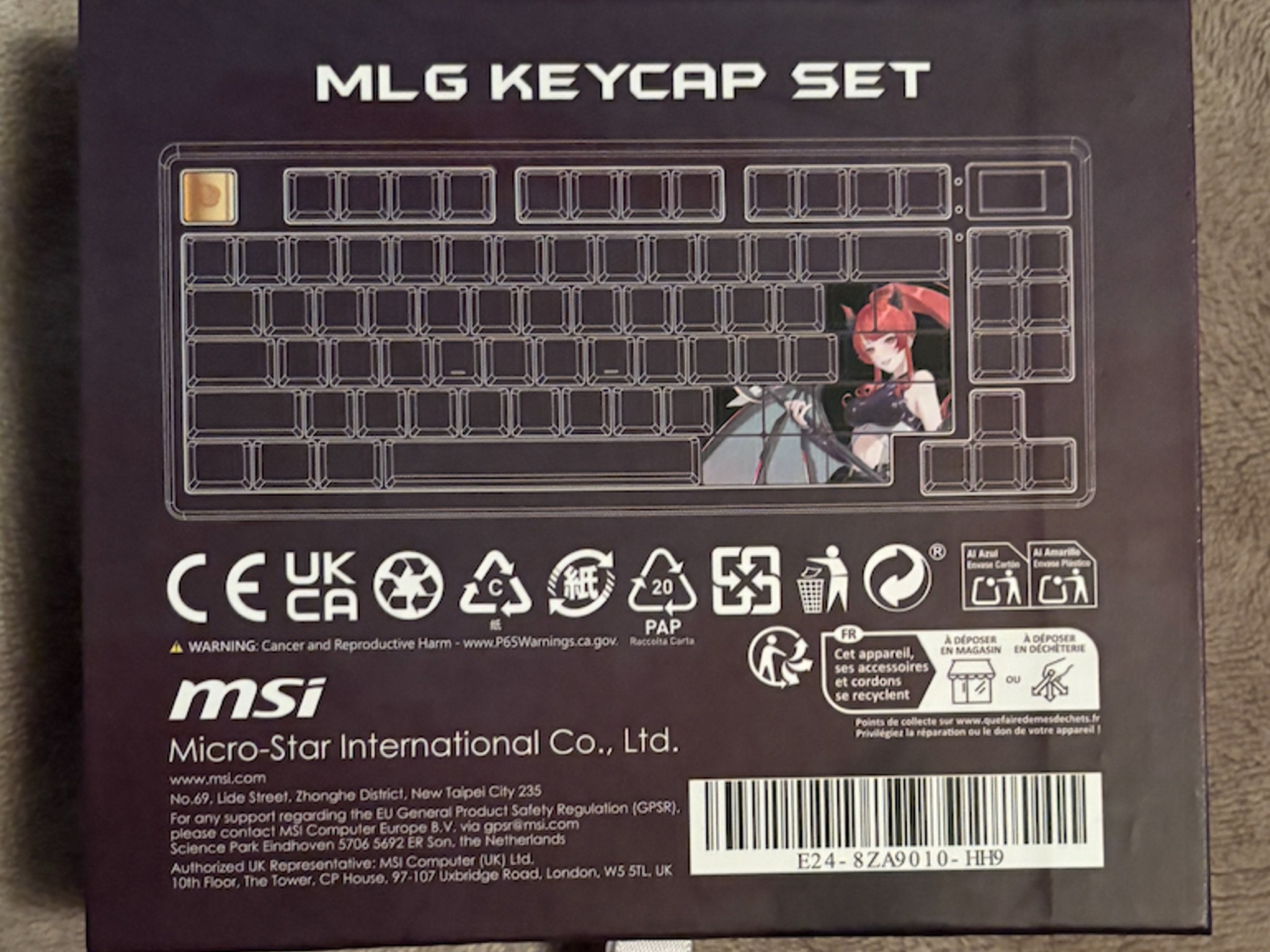 MSI Keycap Set Limited Eddition