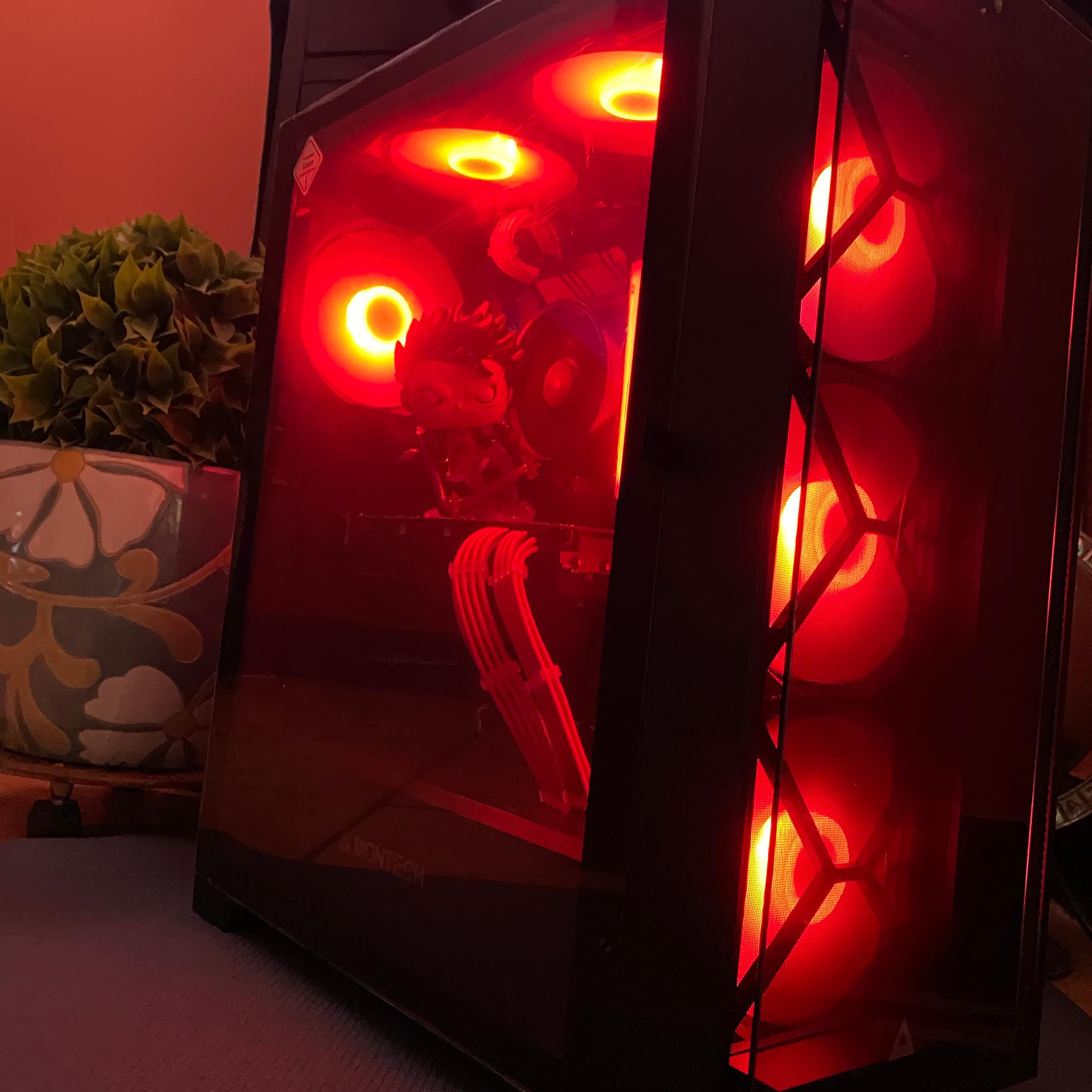 (Gaming PC)Ryzen 5| RX 5700XT|  32GB (2x16GB)DDR4 RAM| RoGStrix B450-F| 1TB NVMe SSD| Windows 11 Pro