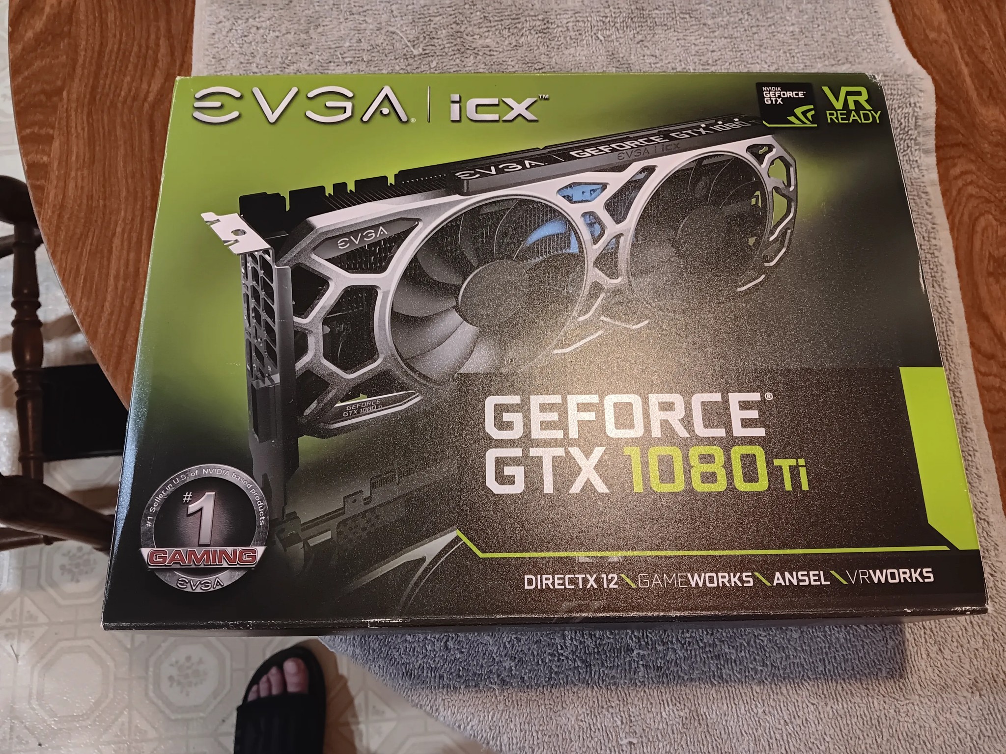 EVGA GeForce GTX-1080ti 11GB IOB For Parts