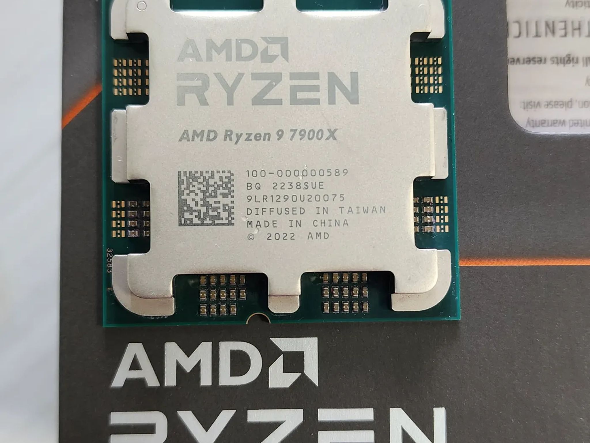 USED! Ryzen 9 7900x!