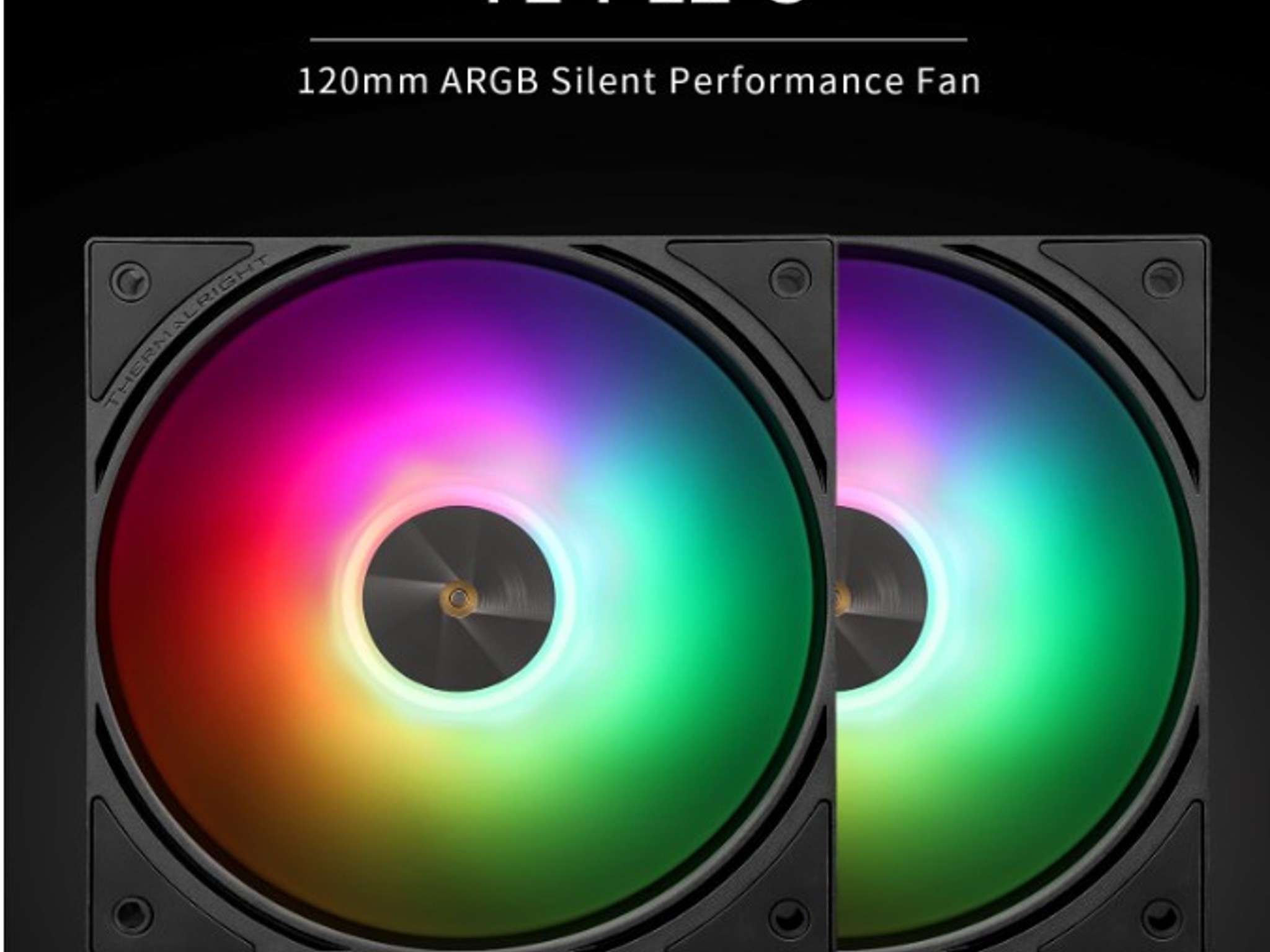 Thermalright Peerless Assassin 120 ARGB Black V3 CPU Air Cooler Dual TL-P12-S Fans for Intel and AMD