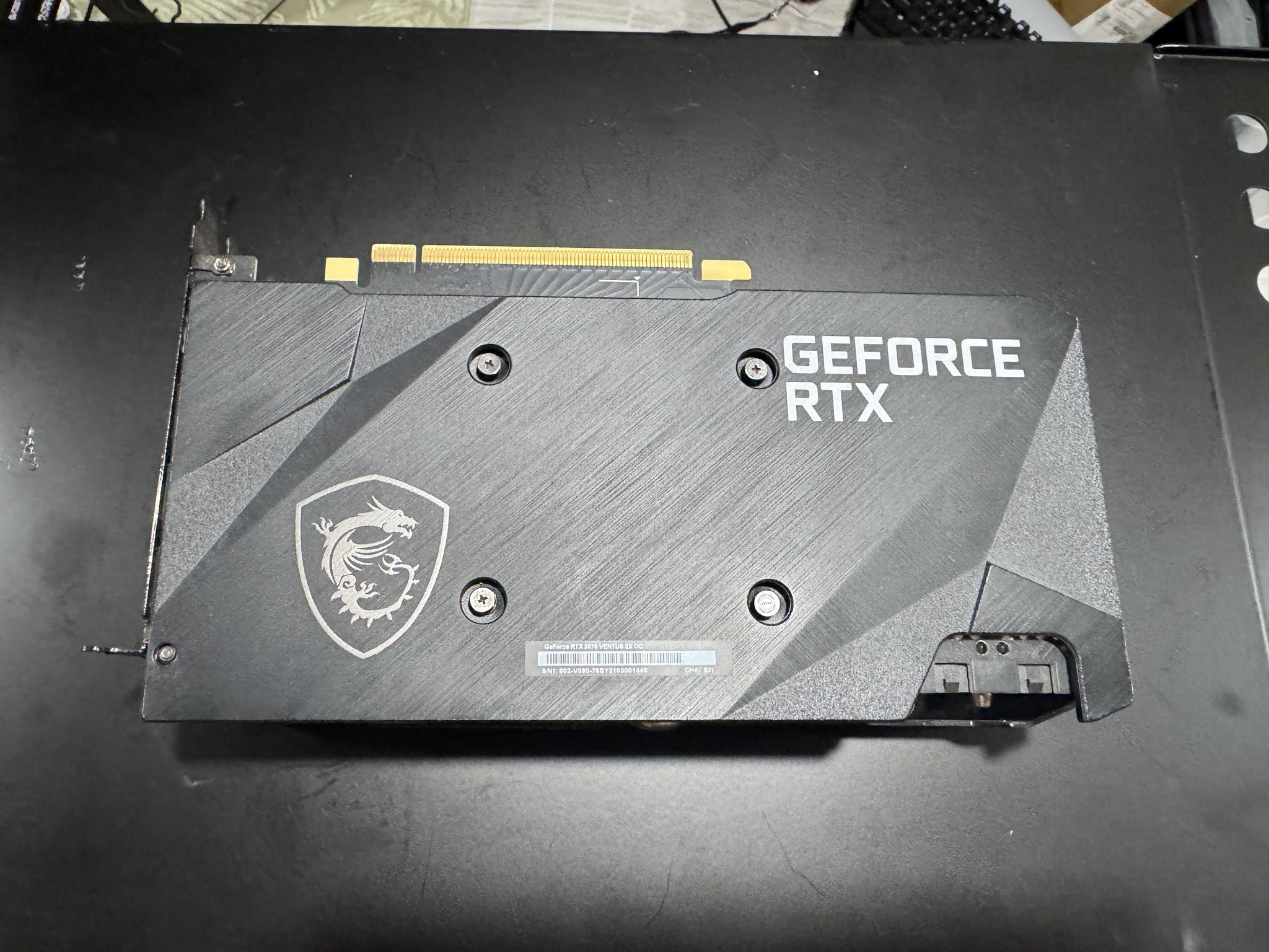 MSI GeForce RTX 3070 VENTUS 2X OC