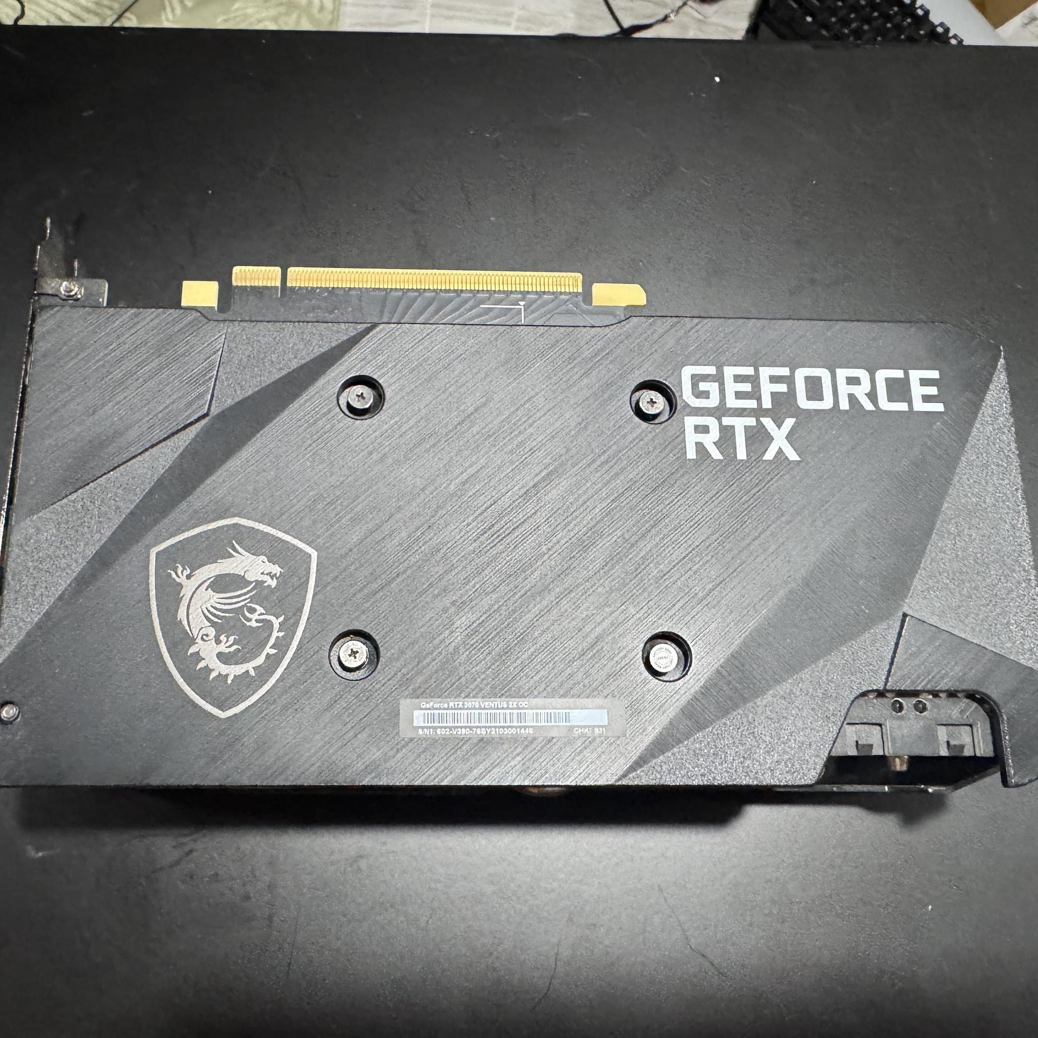 MSI GeForce RTX 3070 VENTUS 2X OC