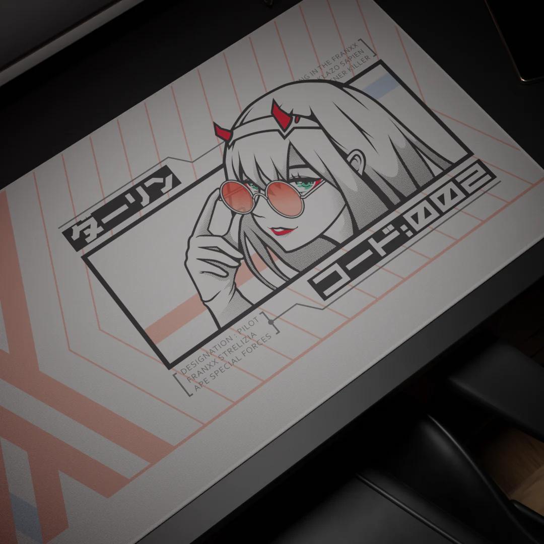 White Code: 002 Deskmat