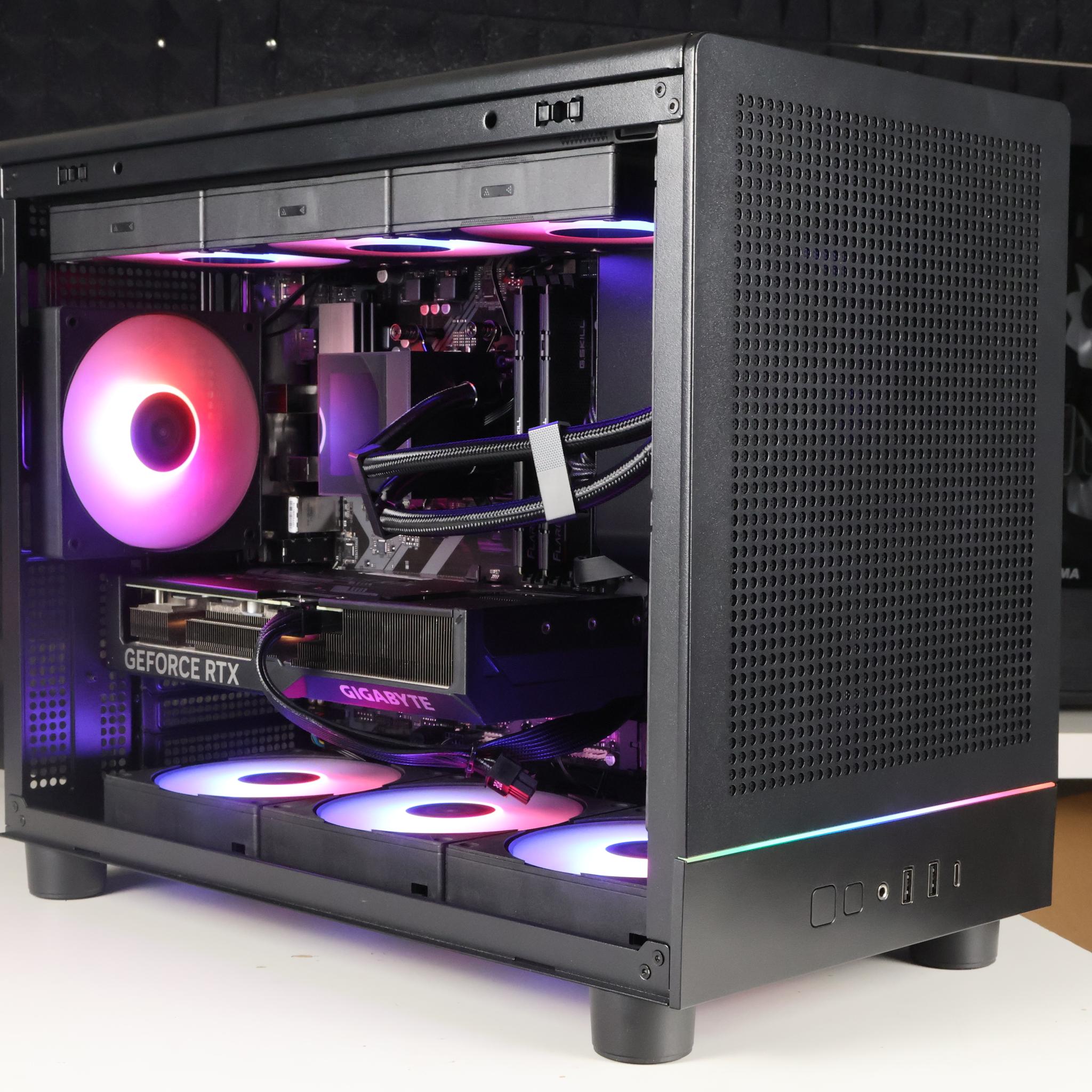 ⚫ Ryzen 5 7600X/RTX 4070 12GB Gaming/Streaming PC ⚫