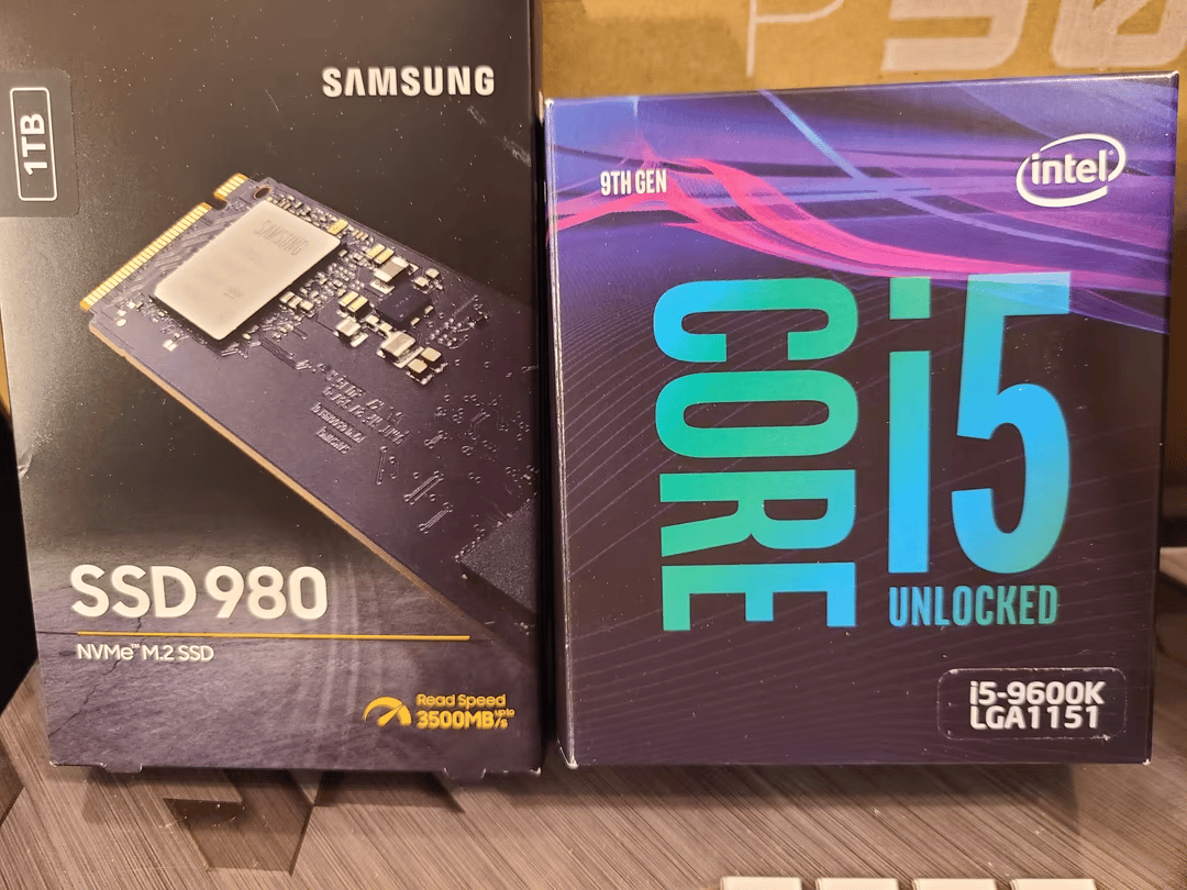 Intel i5 9600K 1660 Super PC ASROCK Z390 Steel Legend New Build Win11 Wifi