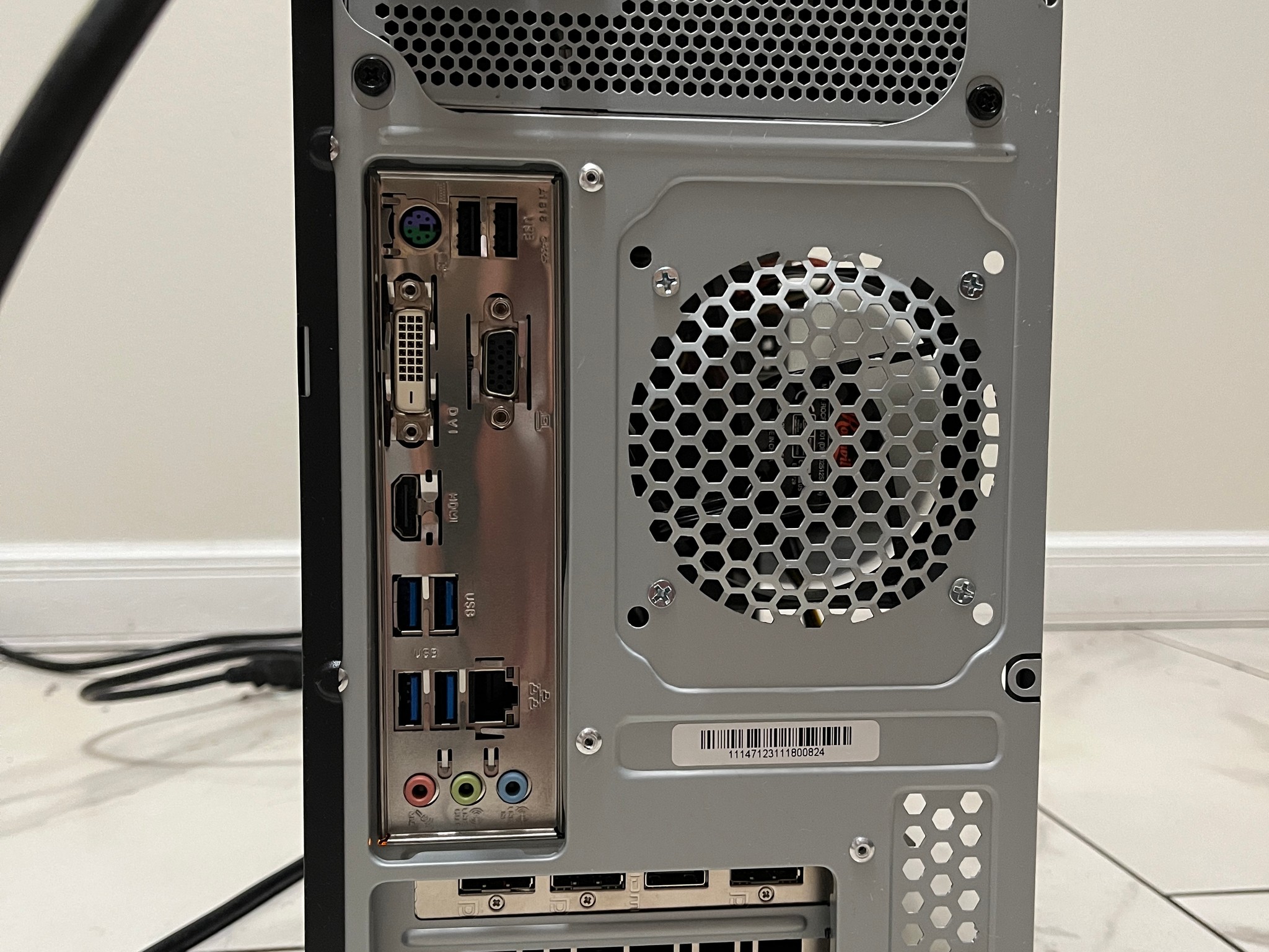 NVIDIA RTX 2060 Super, Intel Core i5-8400, 16GB RAM, 1.1 TB Storage, Sleeper Gaming PC w/ Wi-Fi & BT