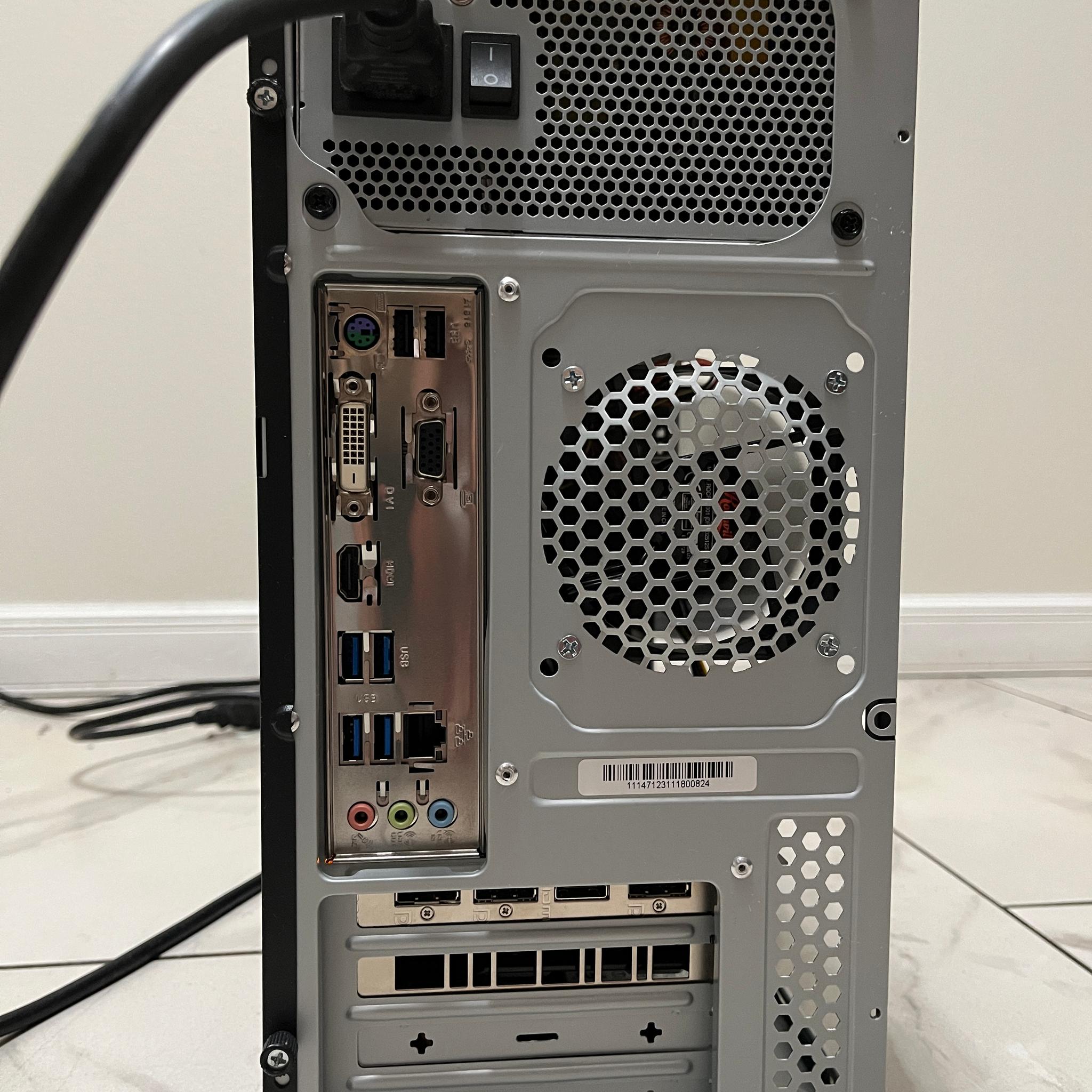 NVIDIA RTX 2060 Super, Intel Core i5-8400, 16GB RAM, 1.1 TB Storage, Sleeper Gaming PC w/ Wi-Fi & BT